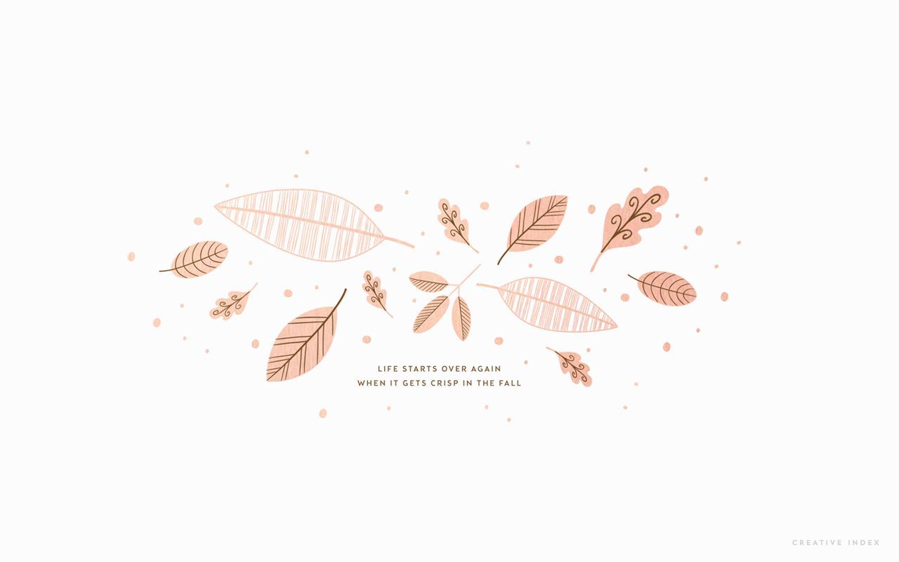 Autumn Aesthetic Laptop Minimal Wallpapers Wallpaper Cave