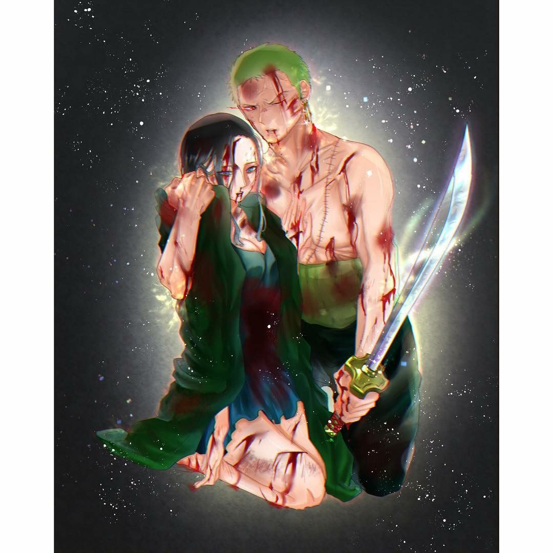 Zoro X Robin Wallpapers Wallpaper Cave