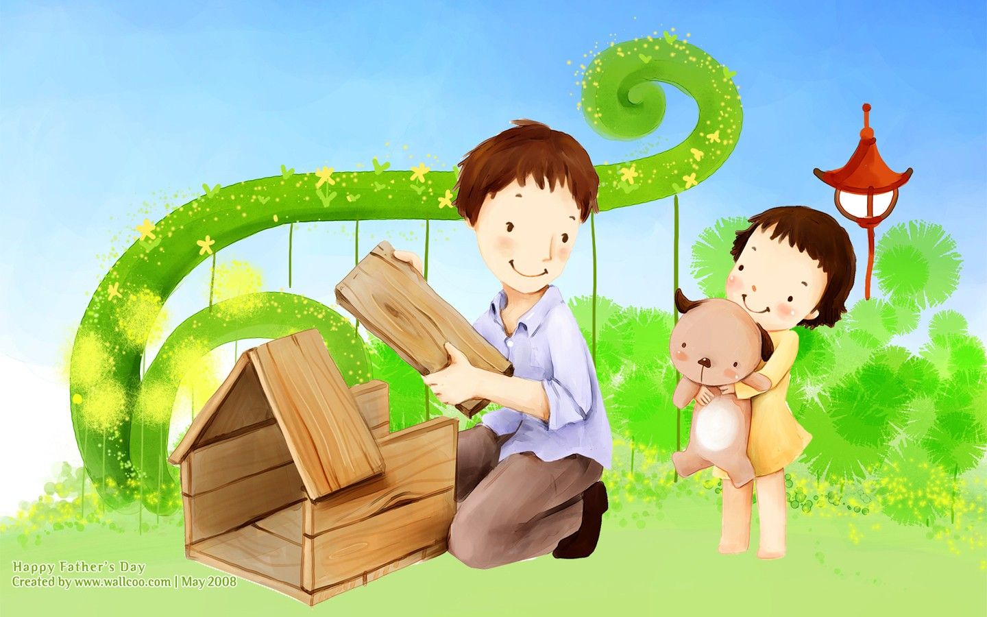 Family Cartoon Wallpapers Wallpaper Cave