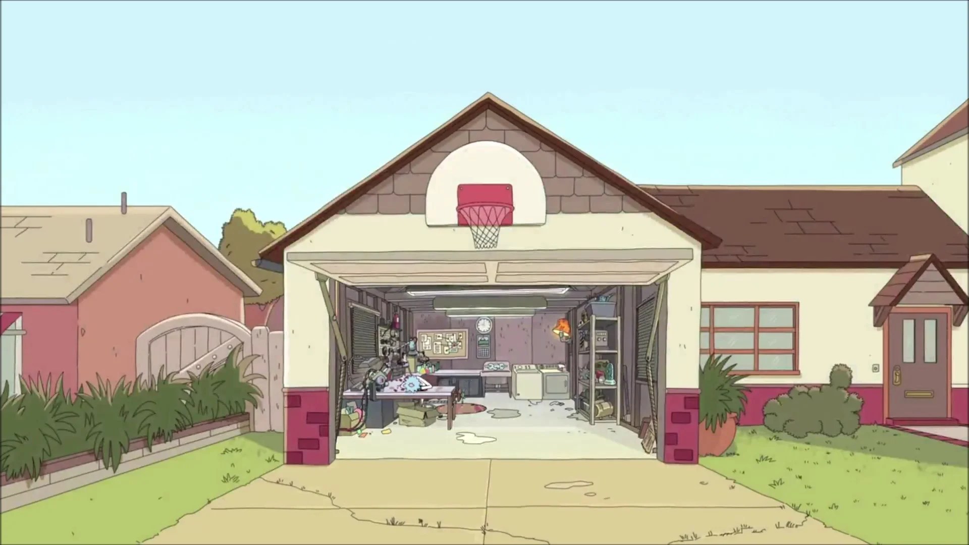 Rick And Morty Garage Wallpapers Wallpaper Cave