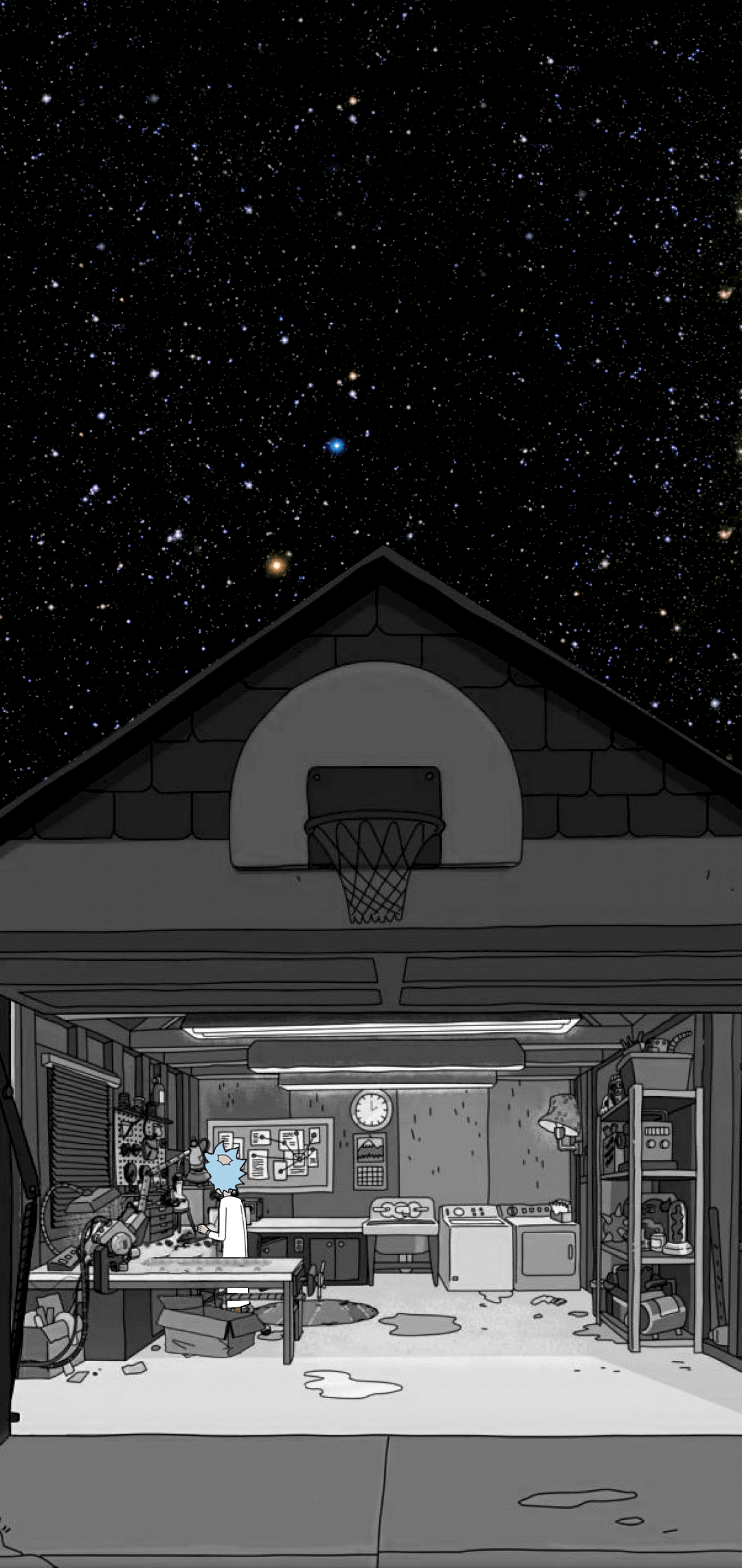 Rick And Morty Garage Wallpapers Wallpaper Cave