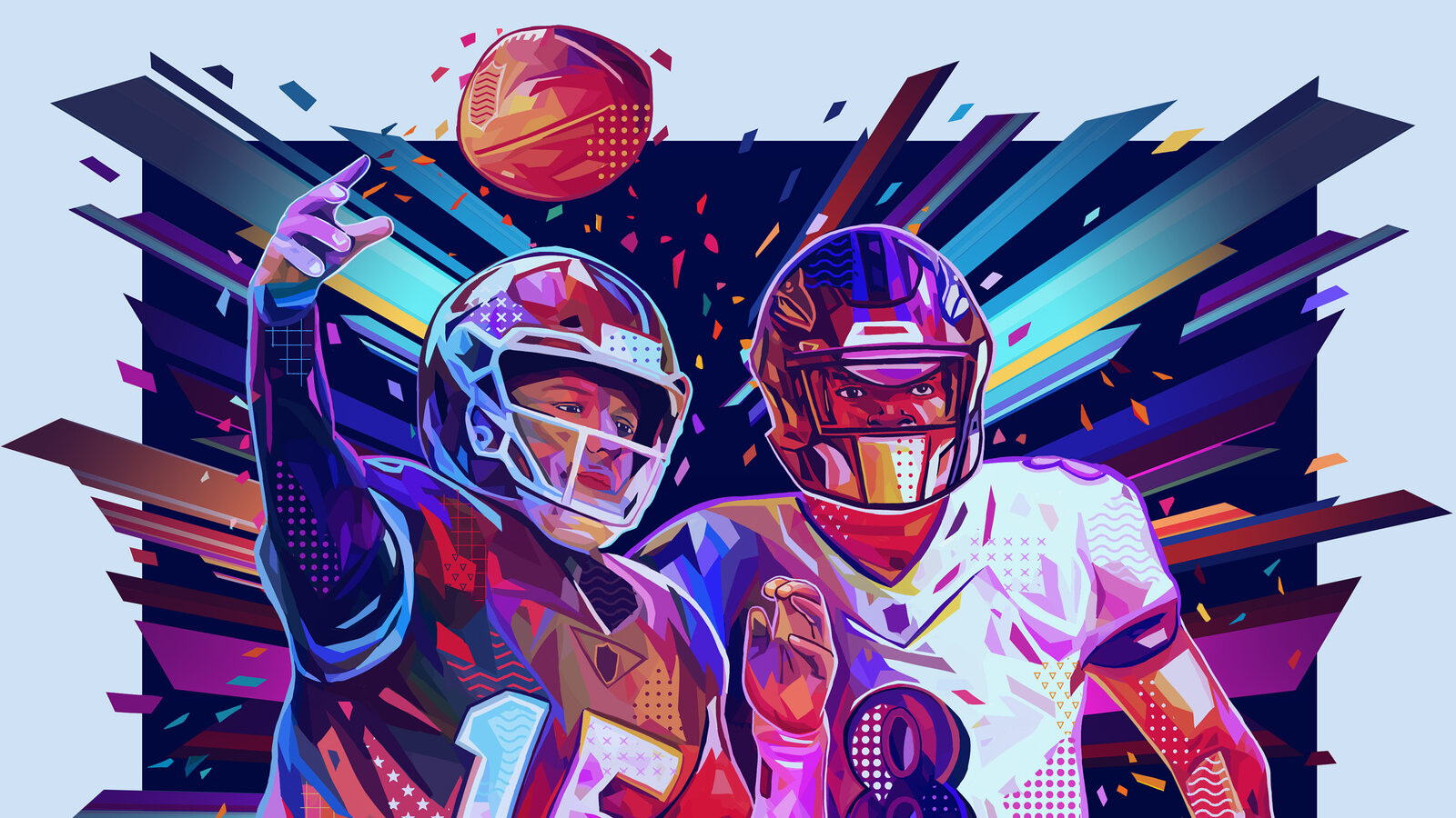 Lamar Jackson And Mahomes Wallpapers Wallpaper Cave