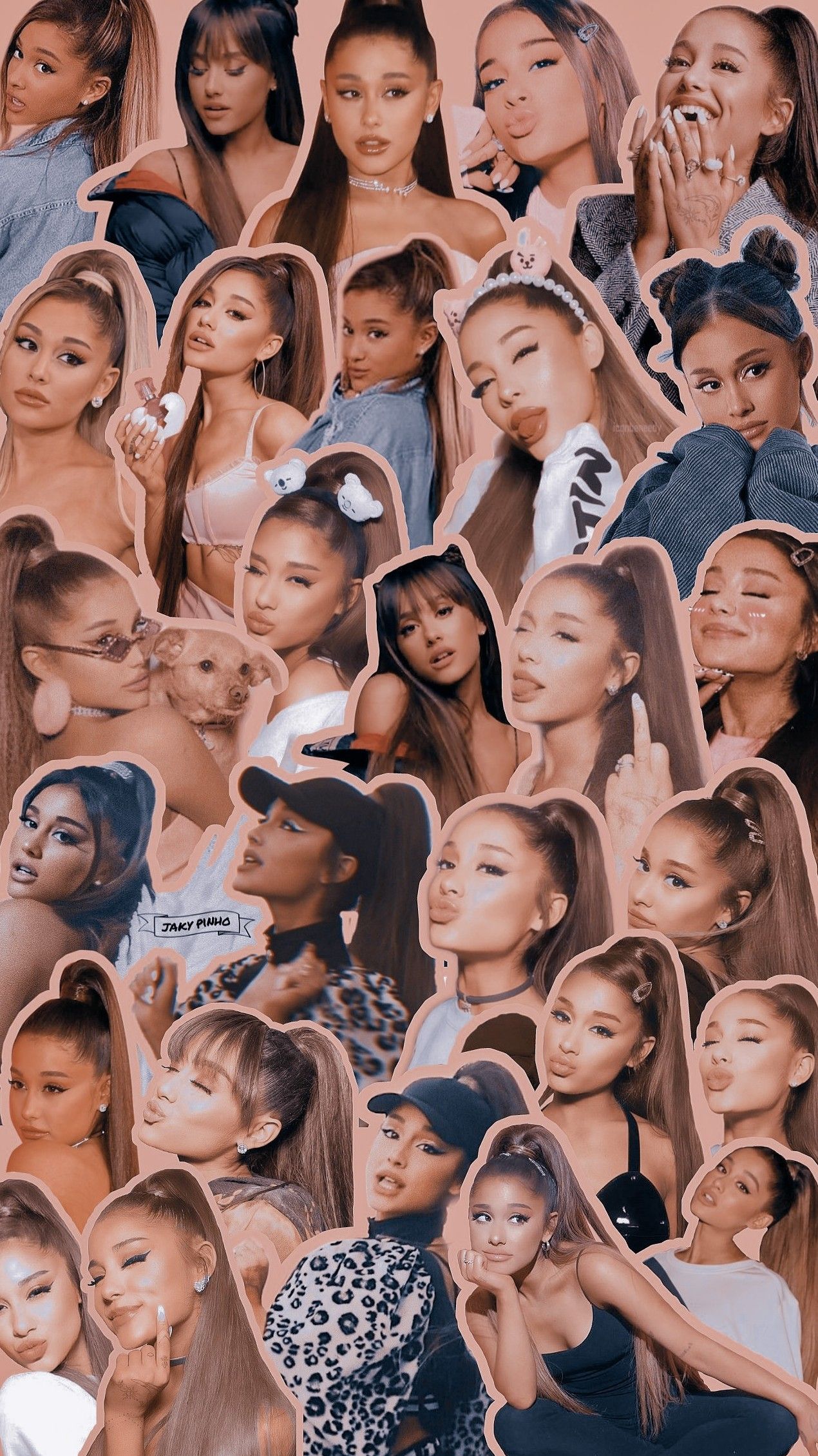 Ariana Grande Collage Wallpapers Wallpaper Cave