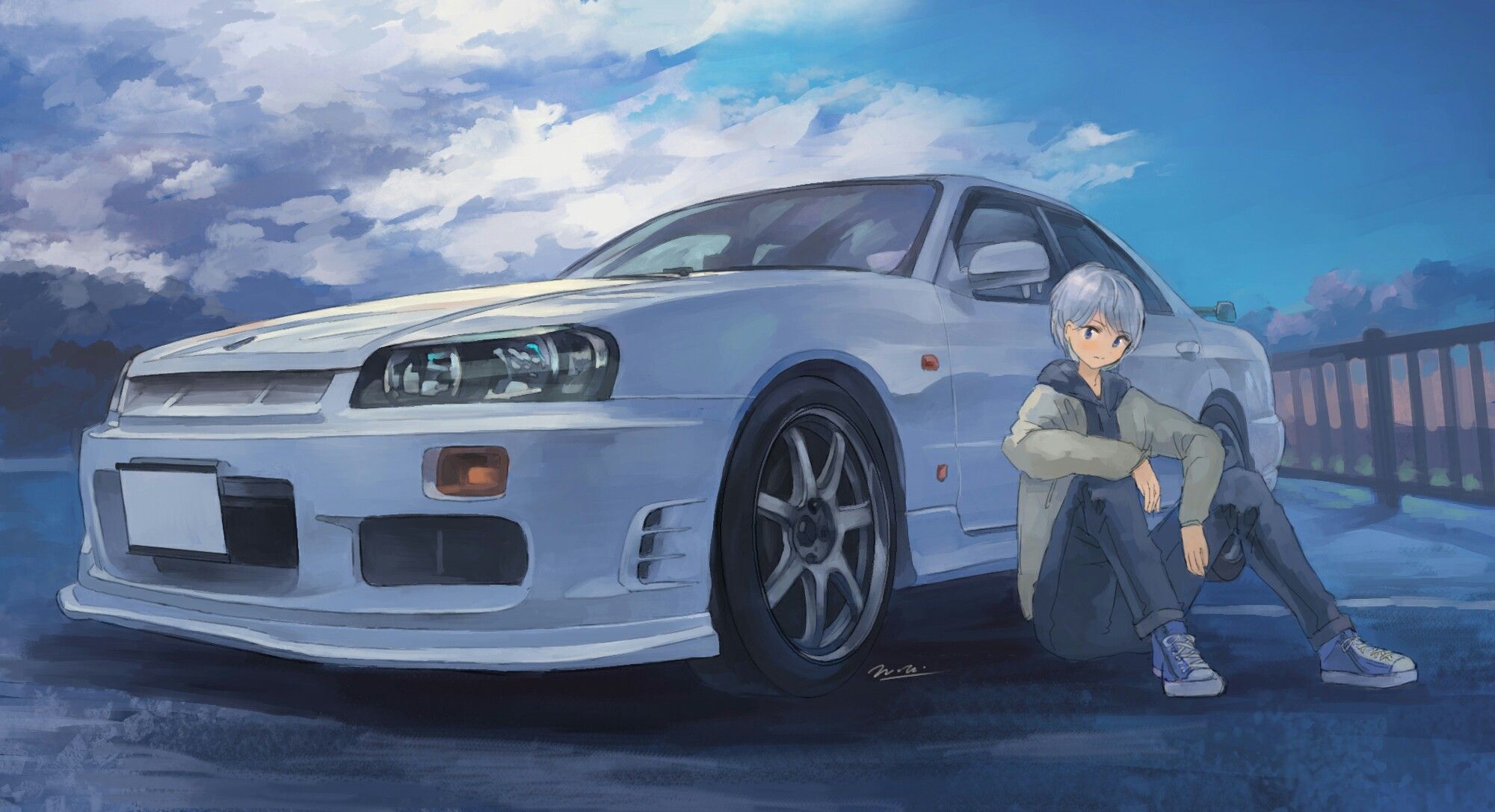 Anime JDM Cars Wallpapers Wallpaper Cave