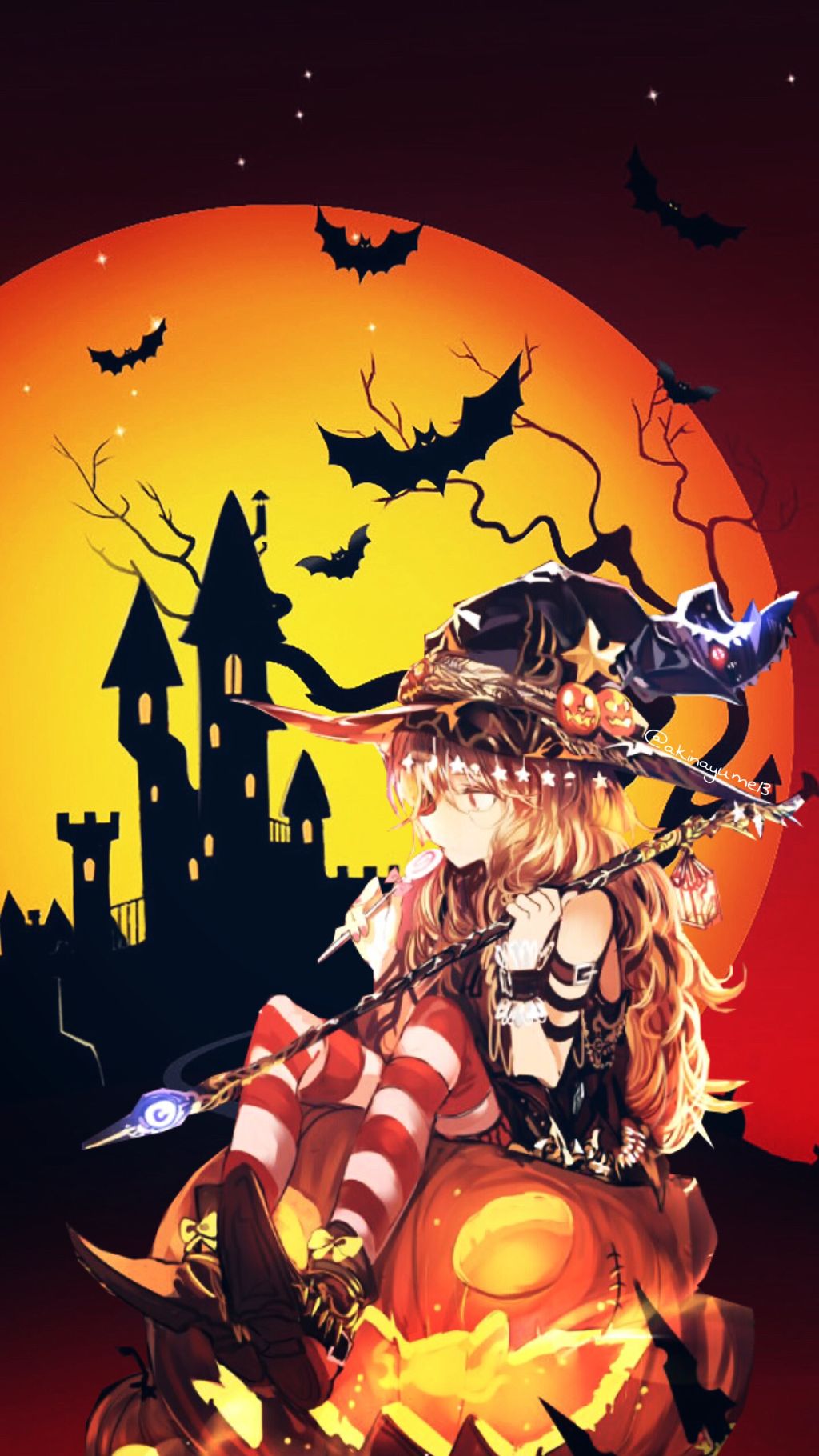 Tổng hợp nhiều hơn 100 hình nền halloween anime mới nhất POPPY