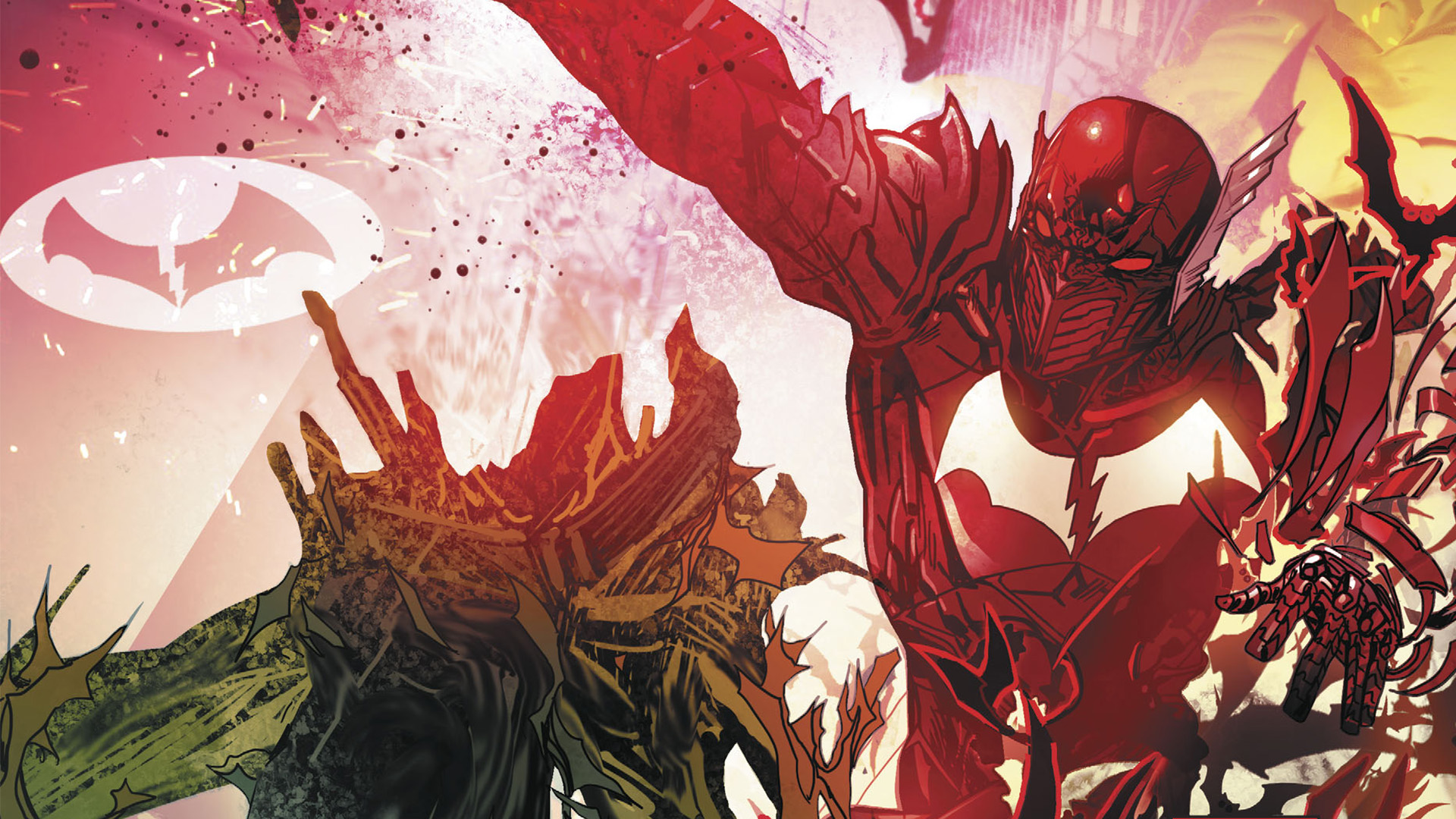 Batman Red Death Wallpapers Wallpaper Cave