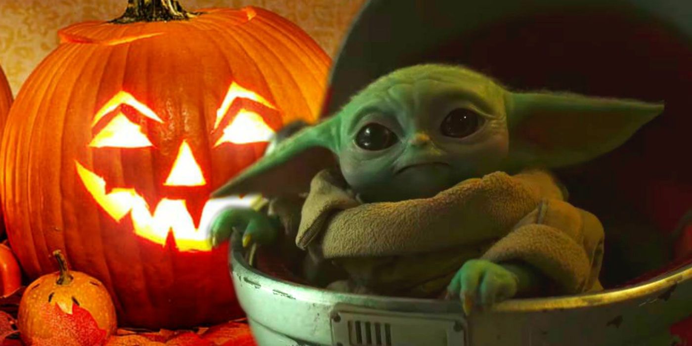 Baby Yoda Halloween Wallpapers Wallpaper Cave
