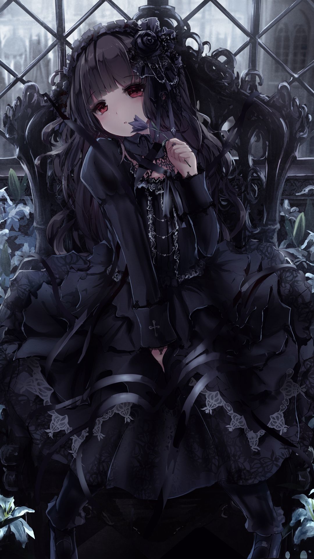 Gothic Anime Girl Wallpapers Wallpaper Cave