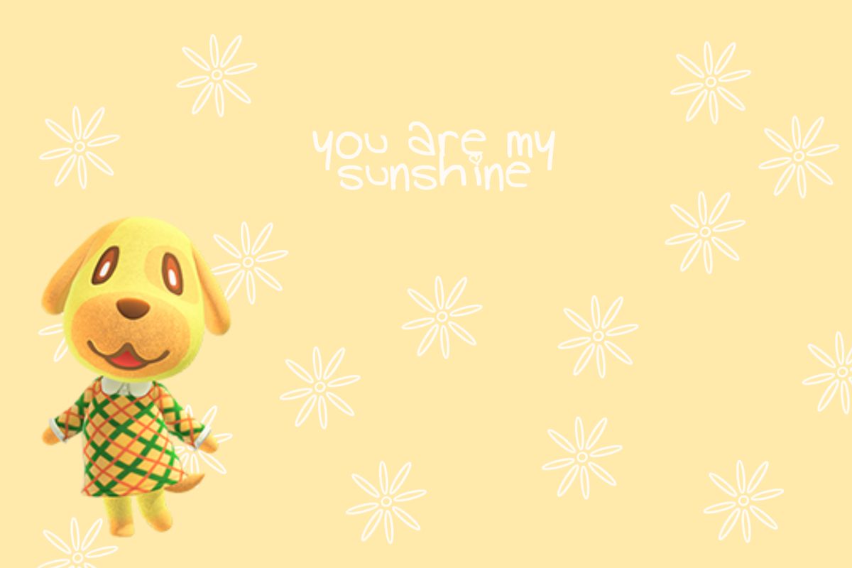 Animal Crossing Goldie Wallpapers Wallpaper Cave