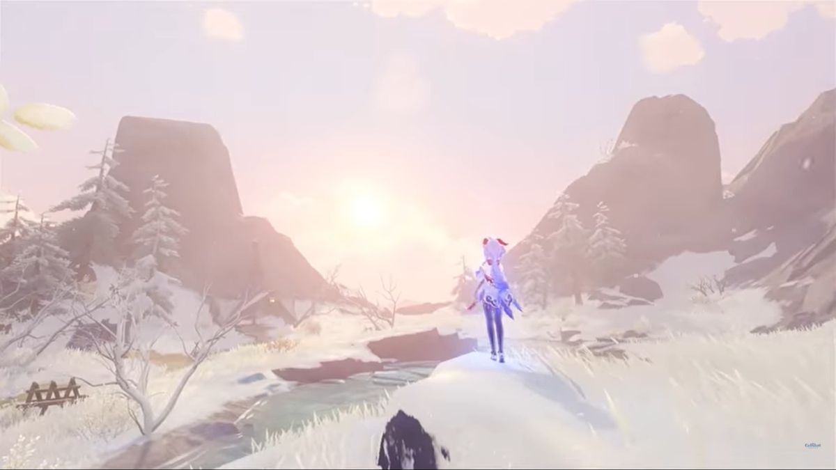 Genshin Impact Winter Wallpapers Wallpaper Cave