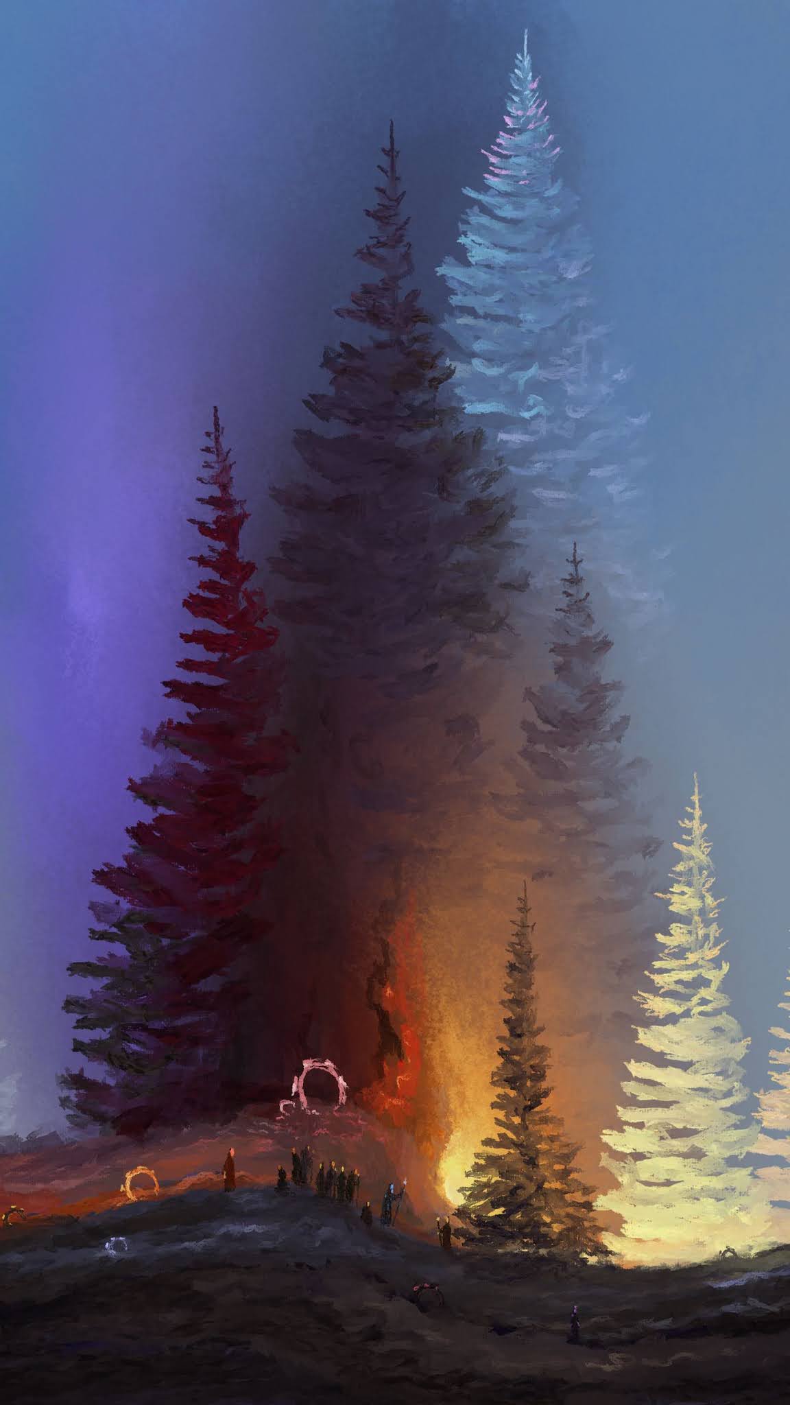 Phone Trees Wallpapers Wallpaper Cave