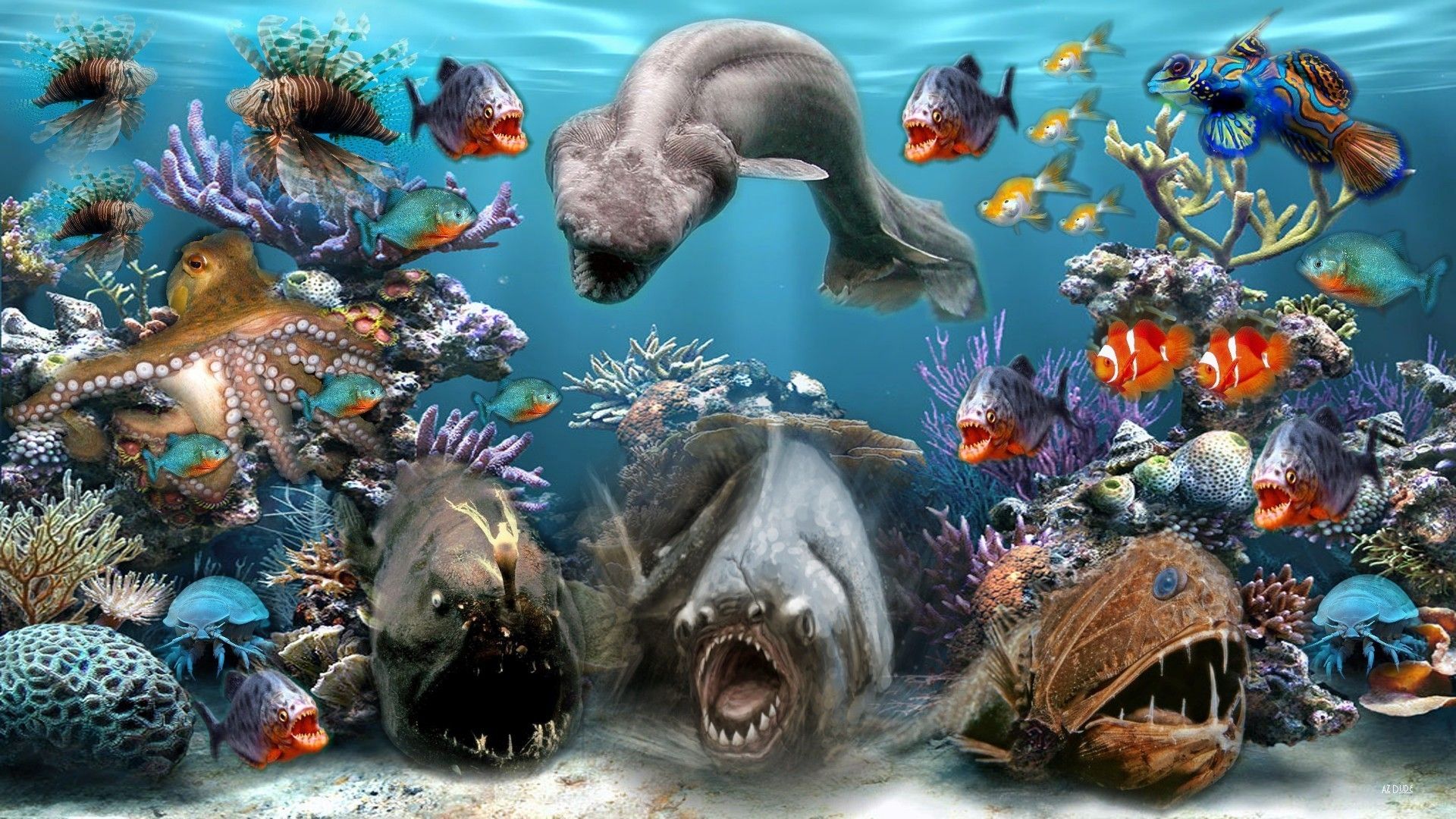 Cute Sea Animals Wallpapers Wallpaper Cave