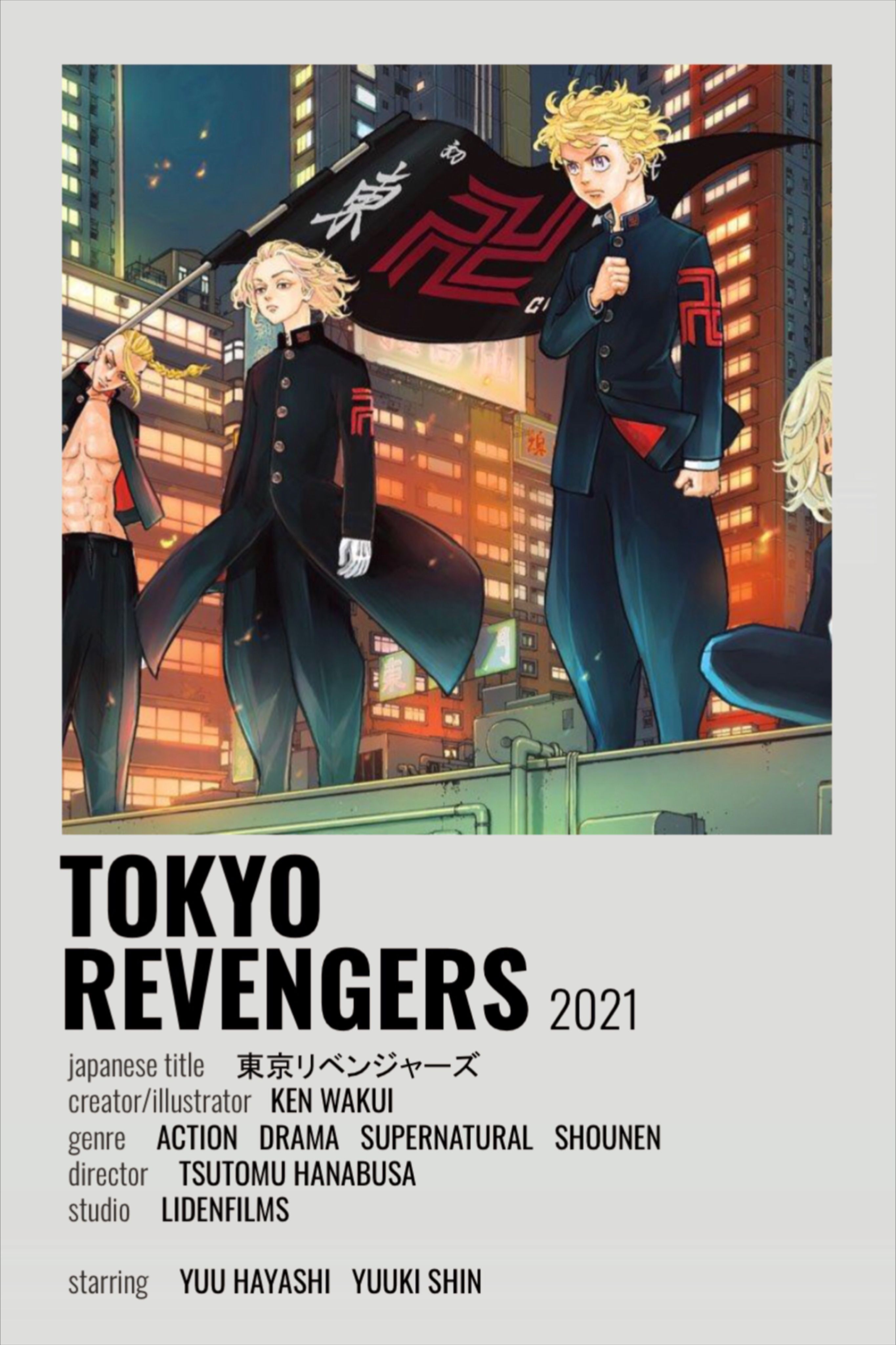 Tokyo Revengers Poster Wallpapers Wallpaper Cave