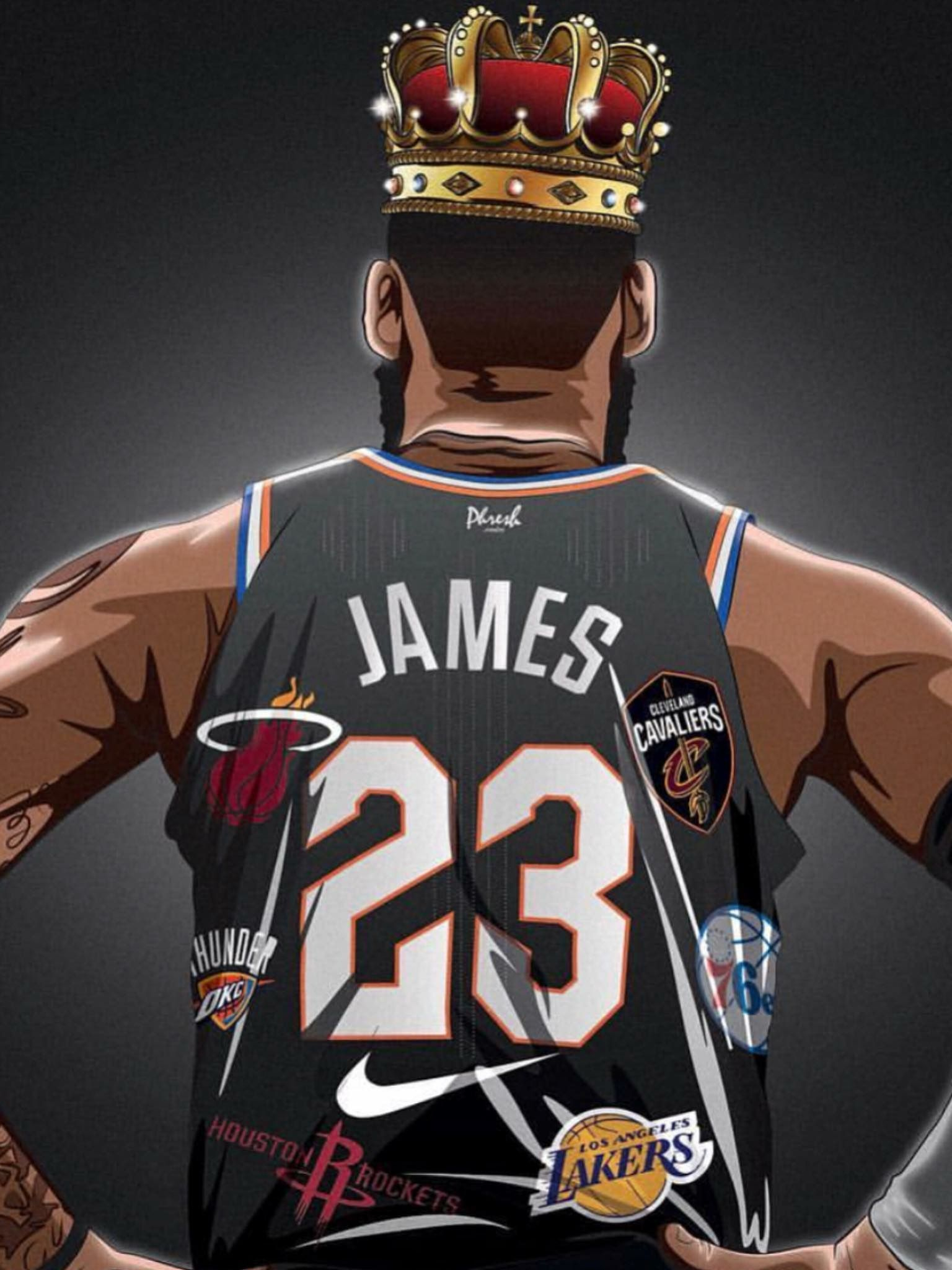 NBA Art Wallpapers Wallpaper Cave