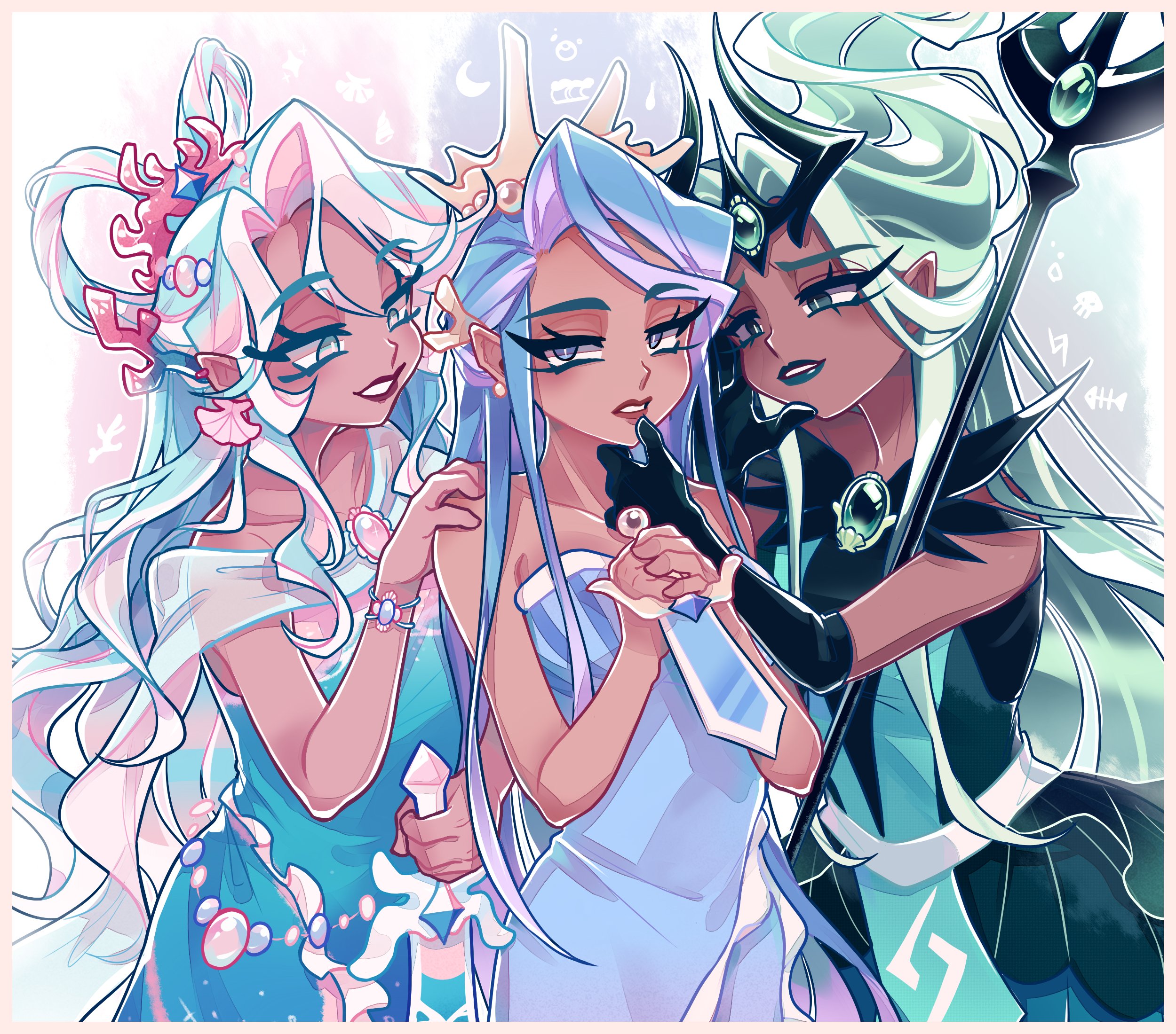 Sea Fairy Cookie Wallpapers Wallpaper Cave