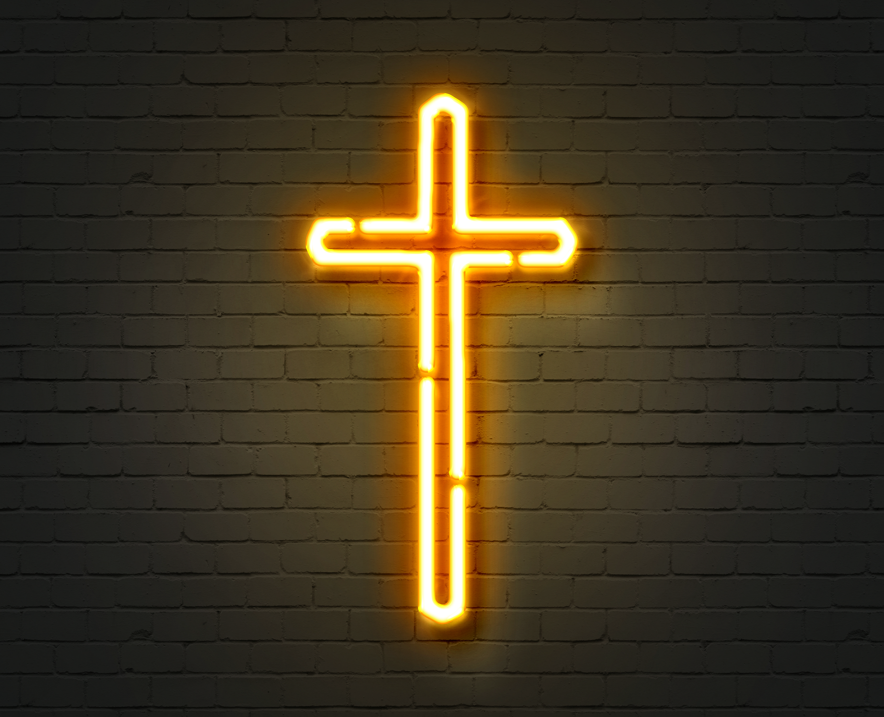Neon Cross Wallpapers Wallpaper Cave