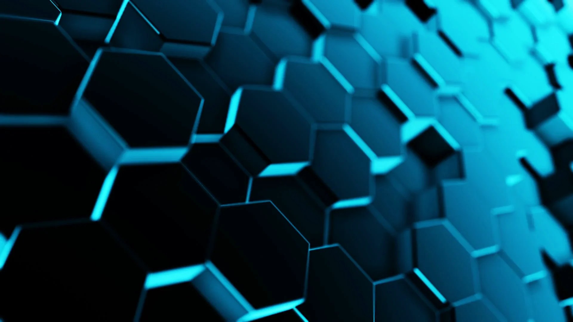 Blue Hexagon Wallpapers Wallpaper Cave
