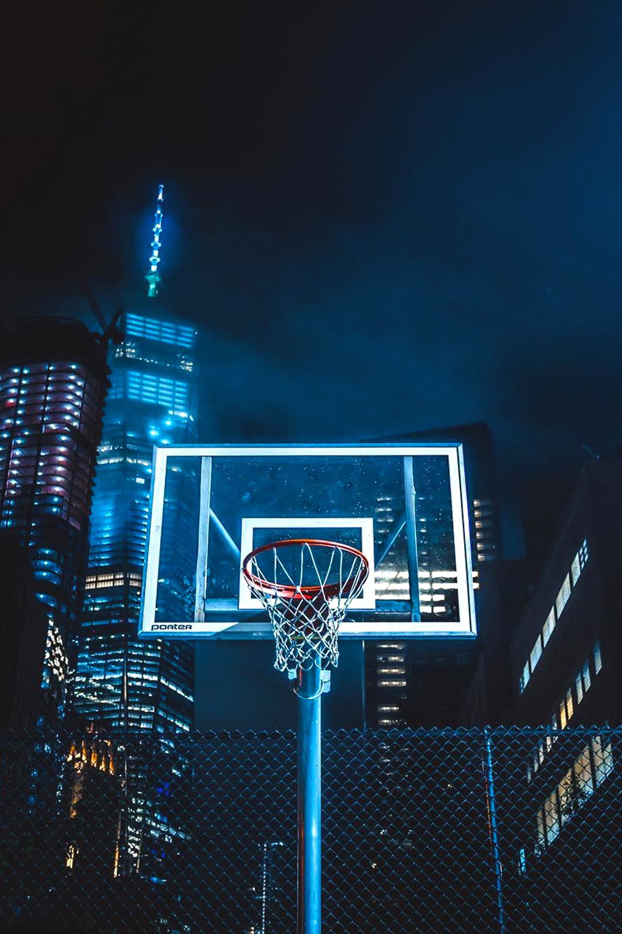 Neon Basketball Wallpapers Wallpaper Cave