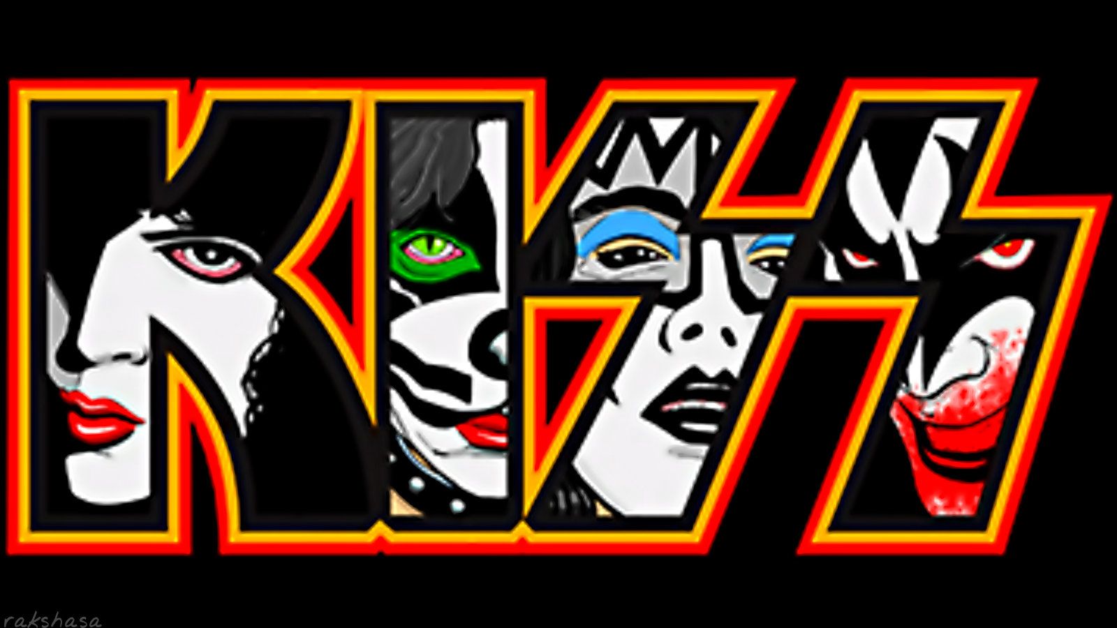 Kiss Logo Wallpapers Wallpaper Cave