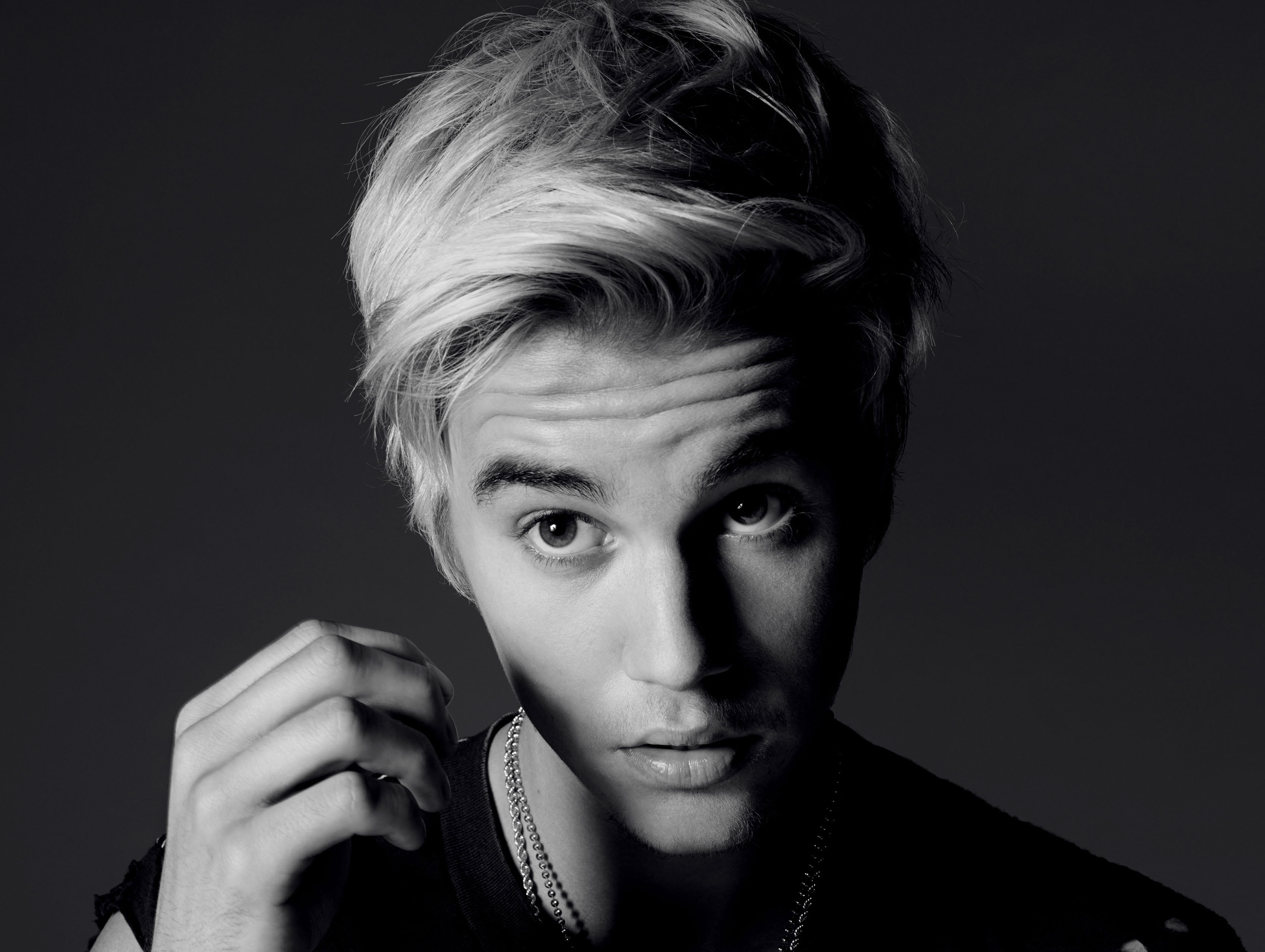 Justin Bieber Black And White Wallpapers Wallpaper Cave