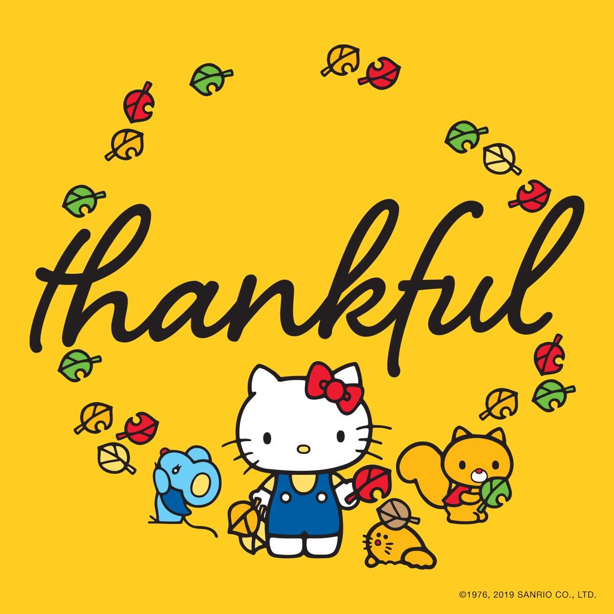 Happy Thanksgiving Hello Kitty Wallpapers Wallpaper Cave
