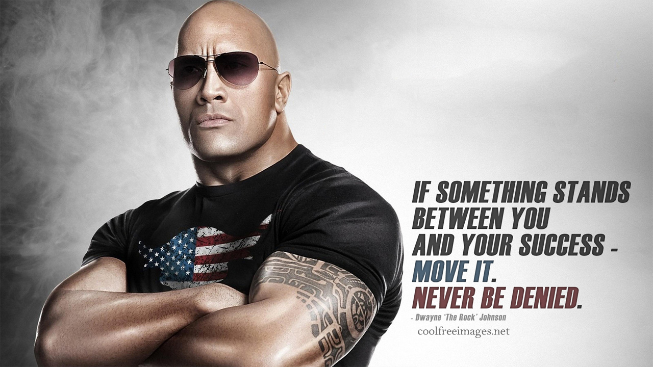 Dwayne Johnson Quotes Wallpapers Wallpaper Cave