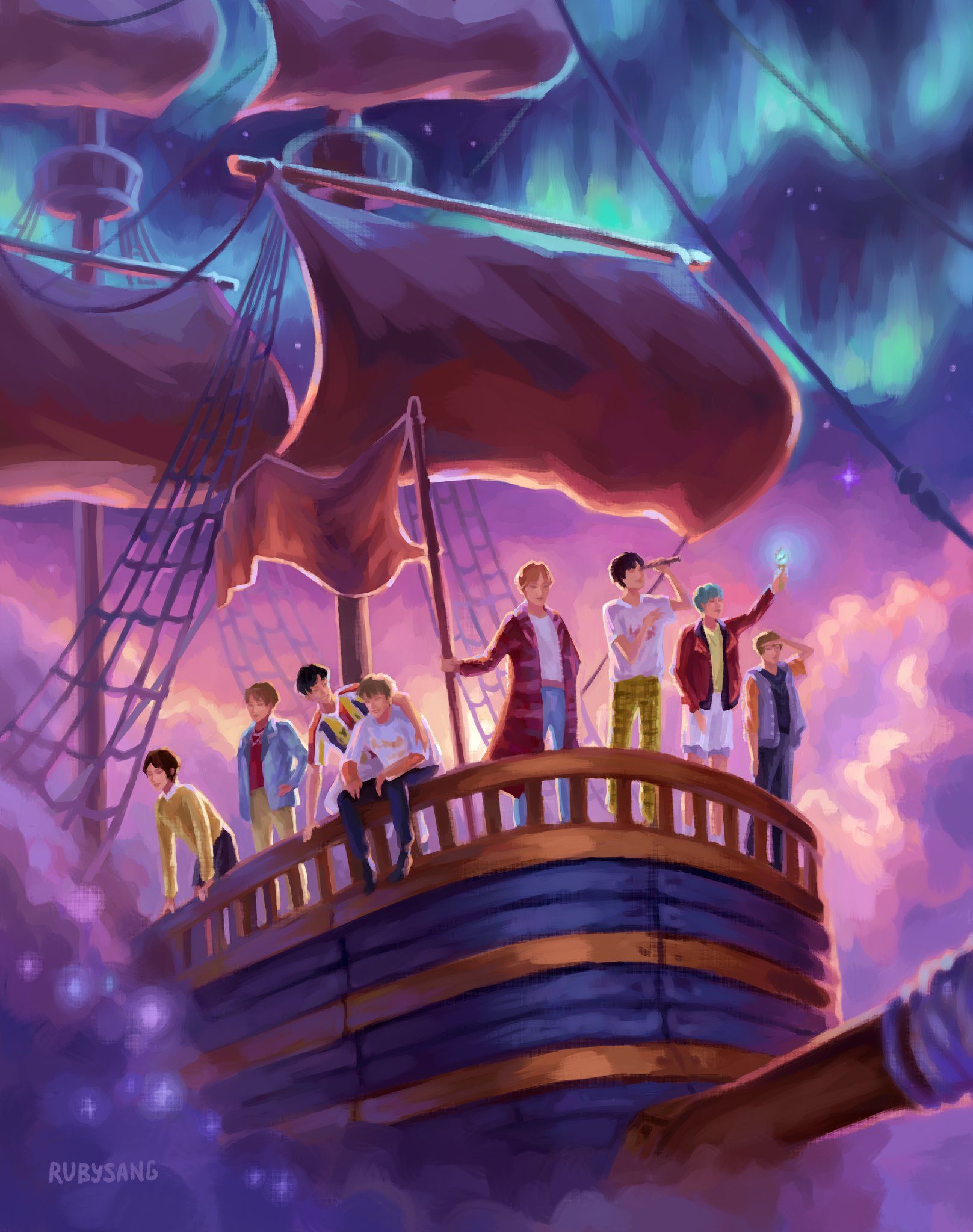 Kpop Fanart Wallpapers Wallpaper Cave