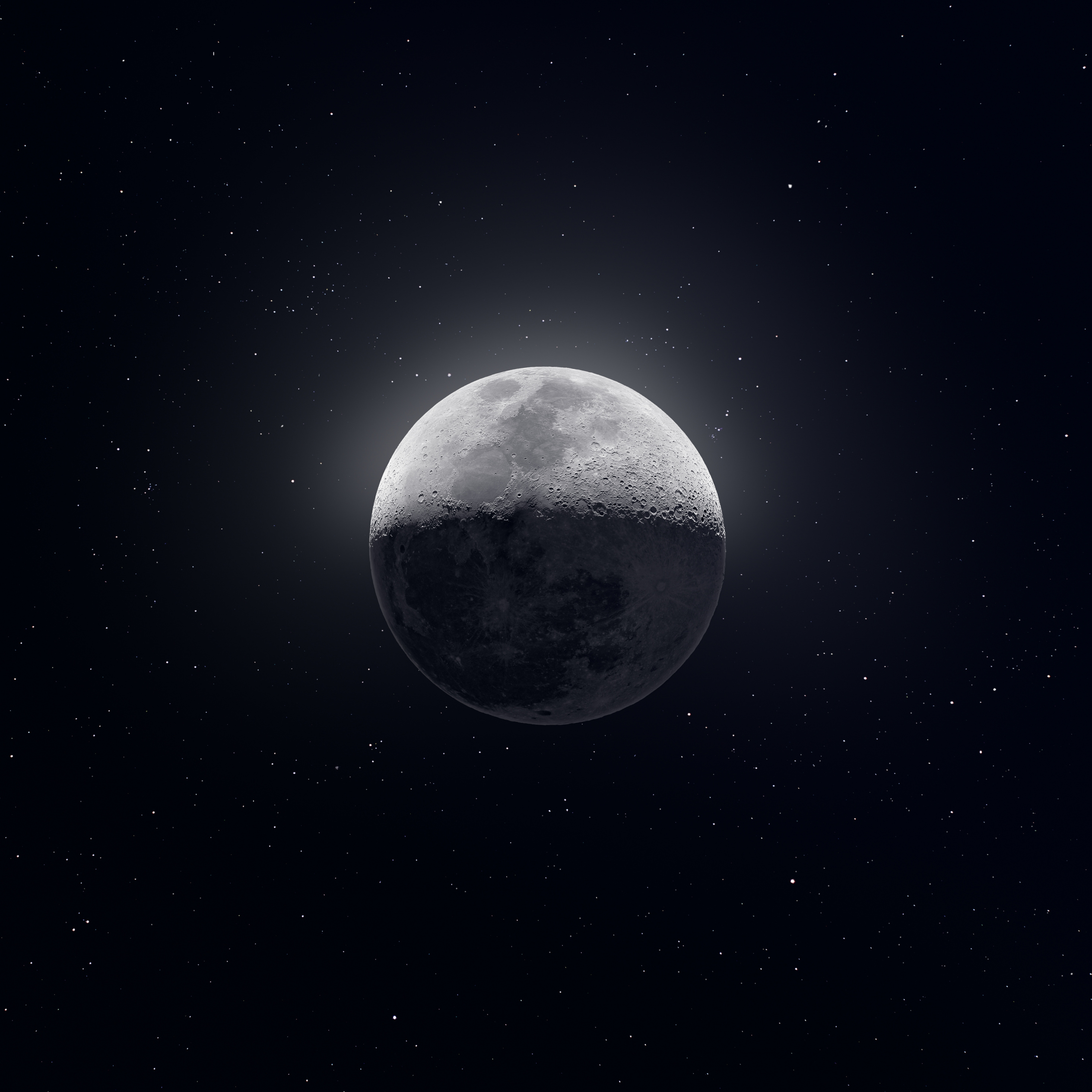 Glowing Moon Wallpapers Wallpaper Cave