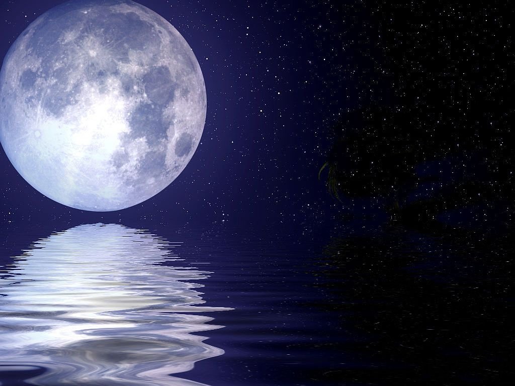 Glowing Moon Wallpapers Wallpaper Cave