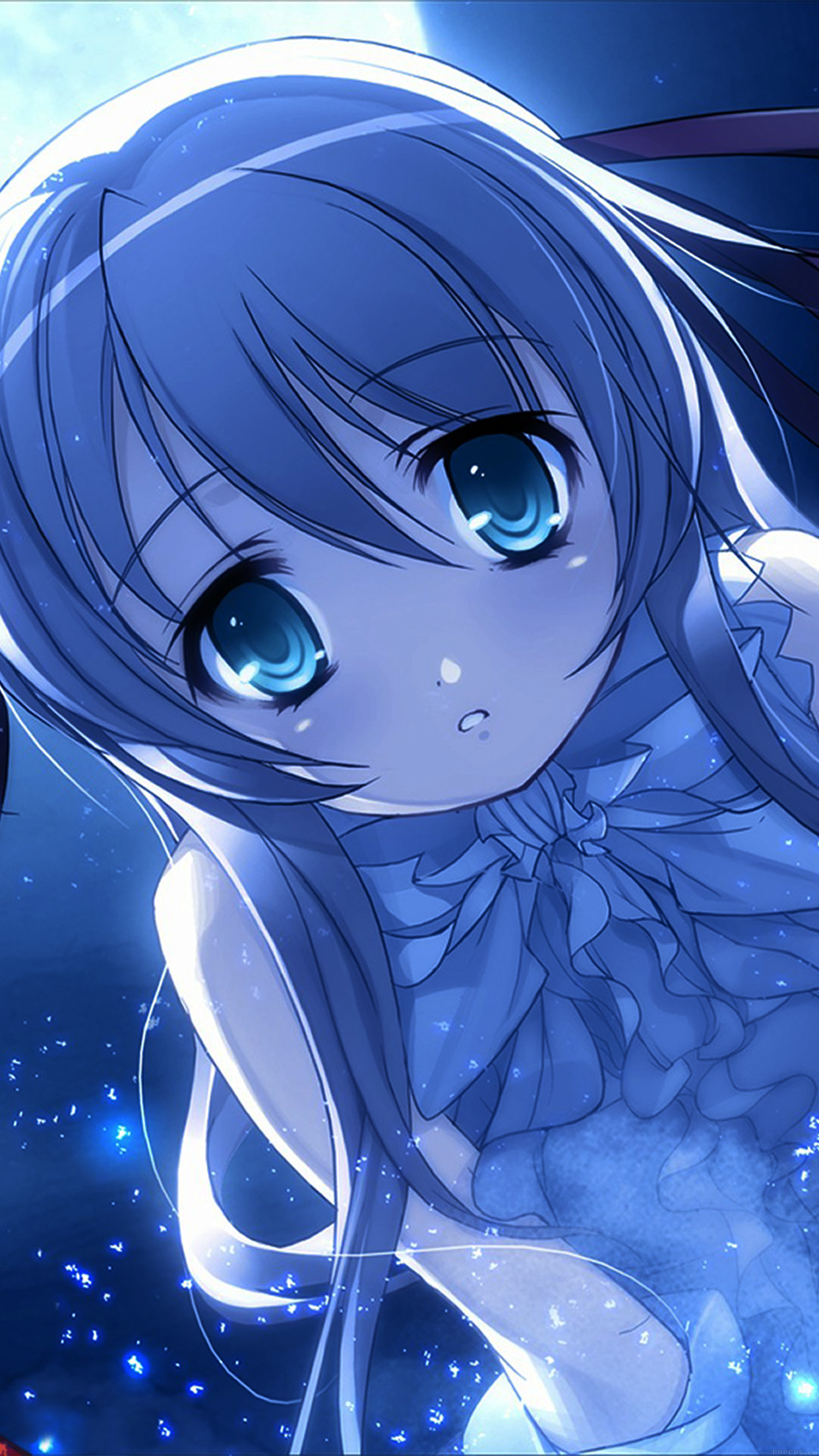 Cute Girls Blue Wallpapers Wallpaper Cave