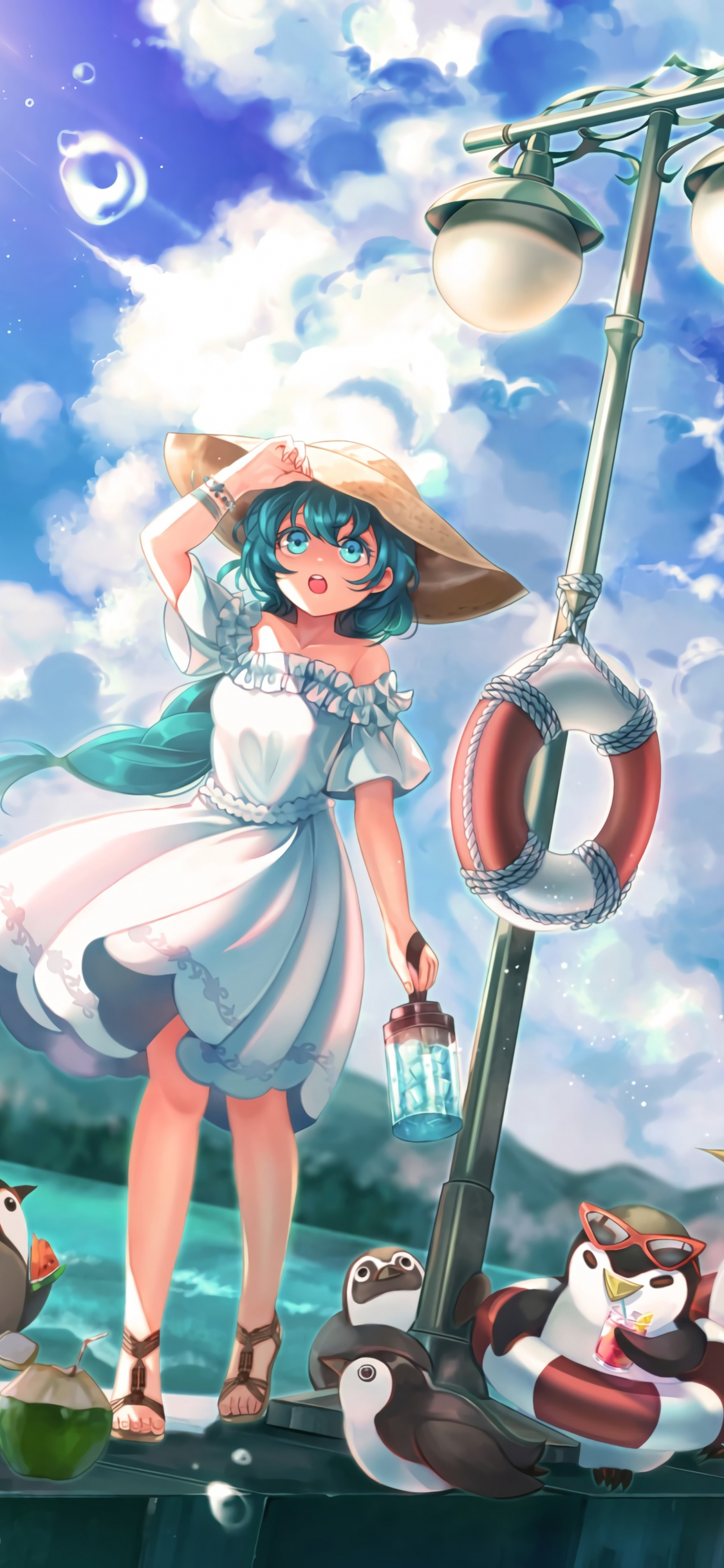 Cute Girls Blue Wallpapers Wallpaper Cave