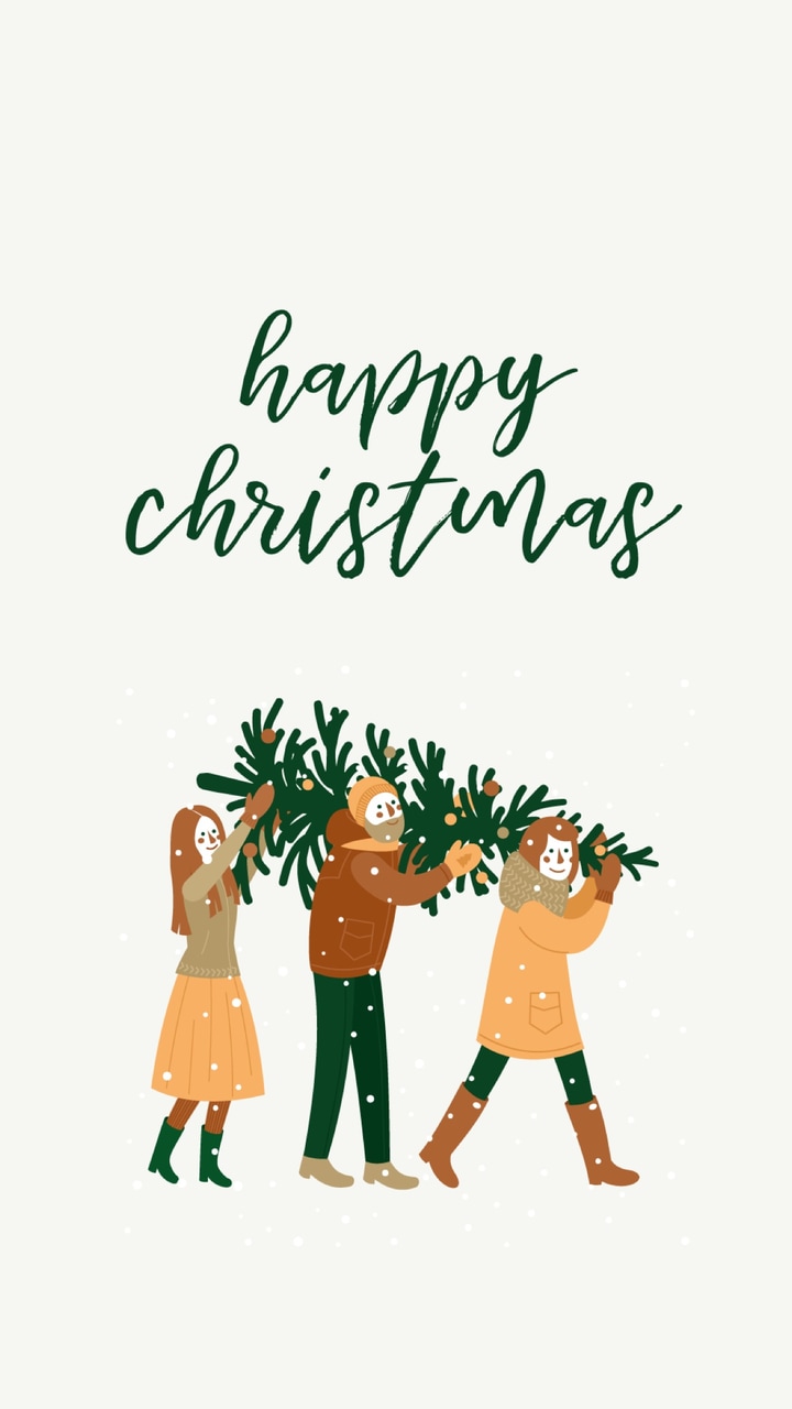 Aesthetic Merry Christmas Wallpapers Wallpaper Cave