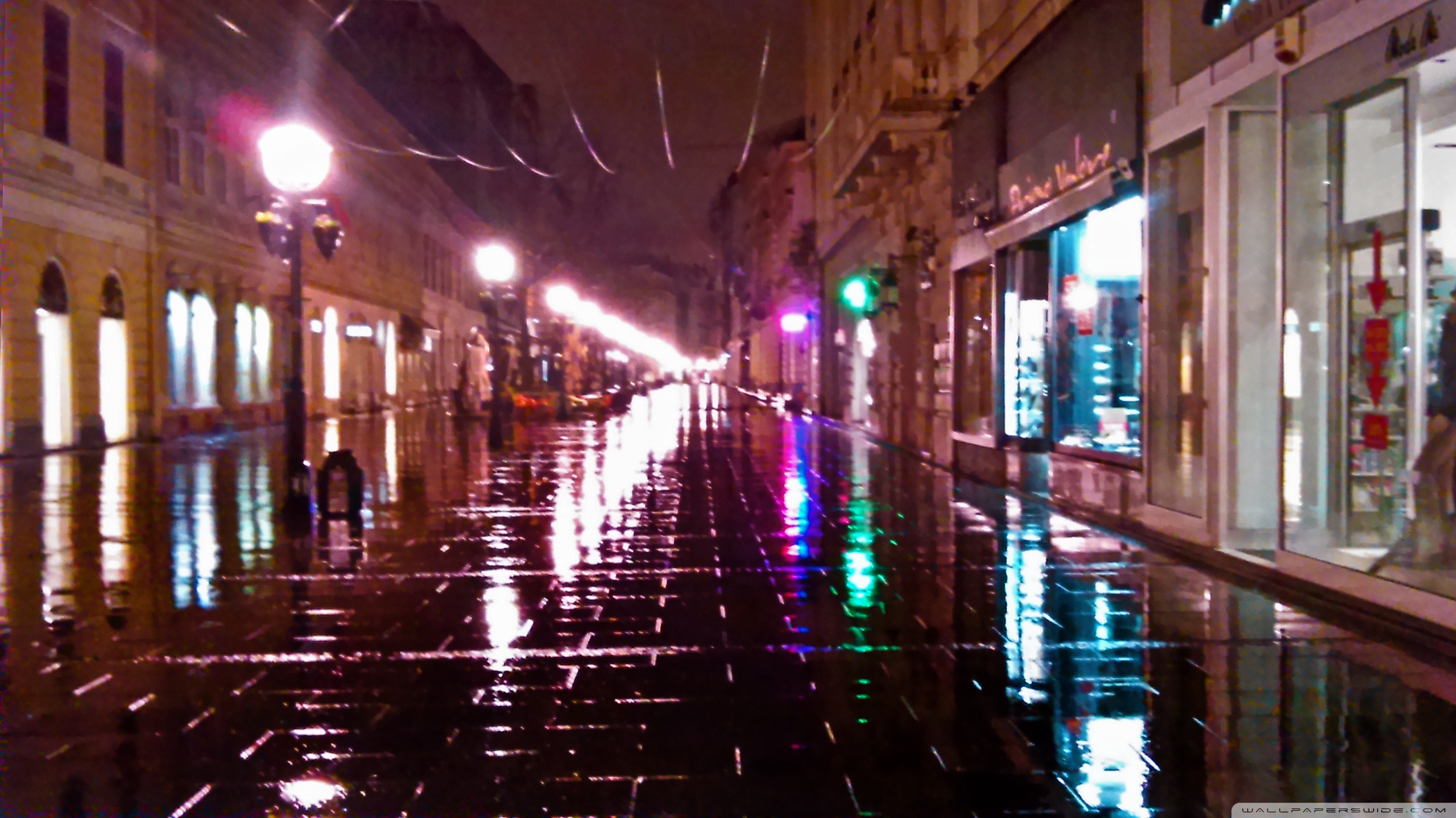 Rainy Night HD 4k Wallpapers Wallpaper Cave