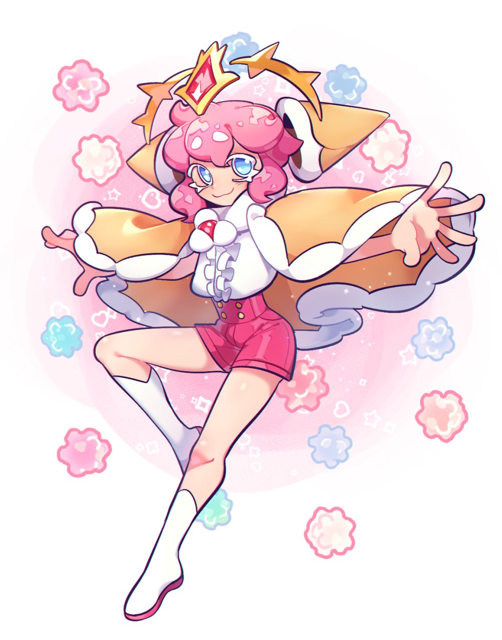 Strawberry Crepe Cookie Run Kingdom Wallpapers Wallpaper Cave