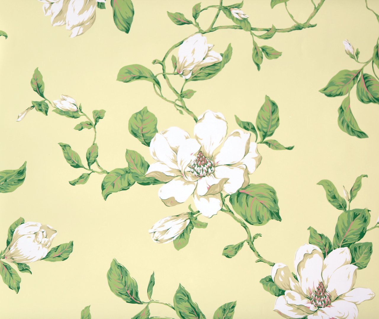 Yellow Green Flower Art Wallpapers Wallpaper Cave