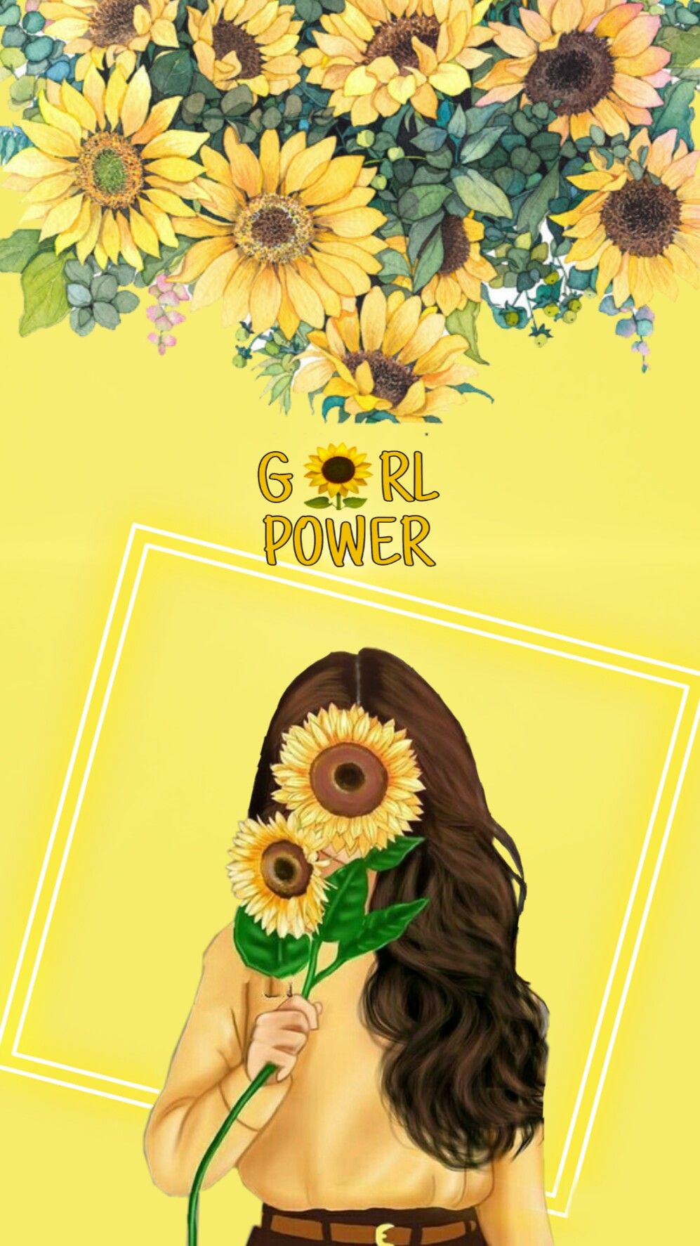 Sunflower Art Wallpapers Wallpaper Cave