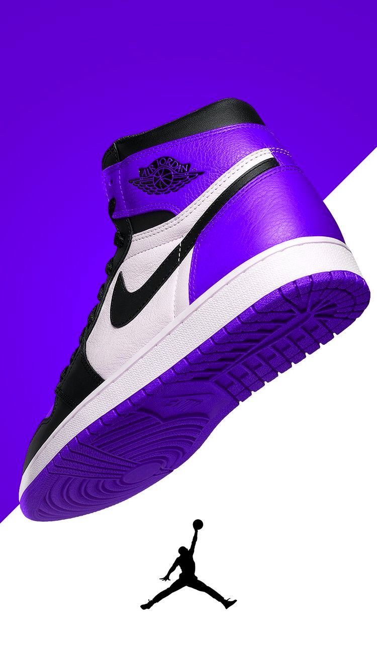 Purple Jordans Wallpapers Wallpaper Cave