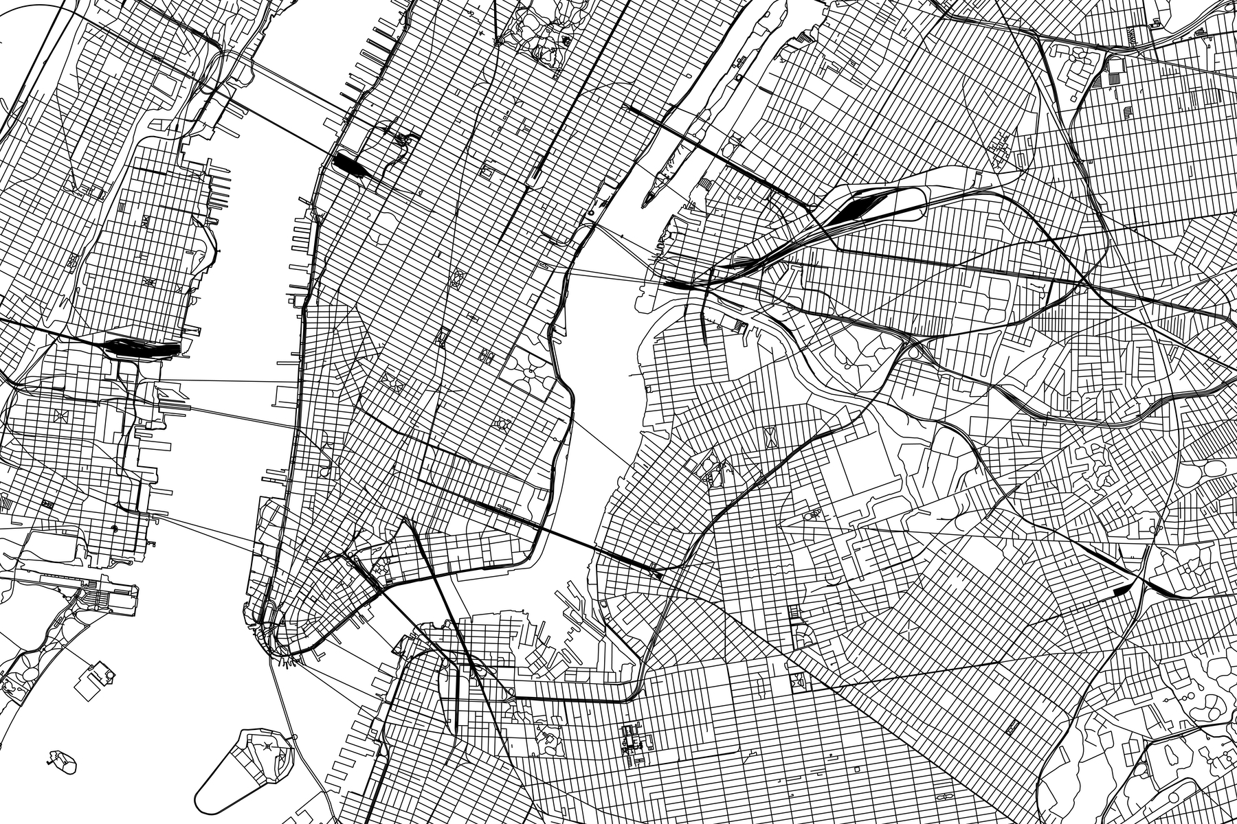 New York City Map Wallpapers Wallpaper Cave