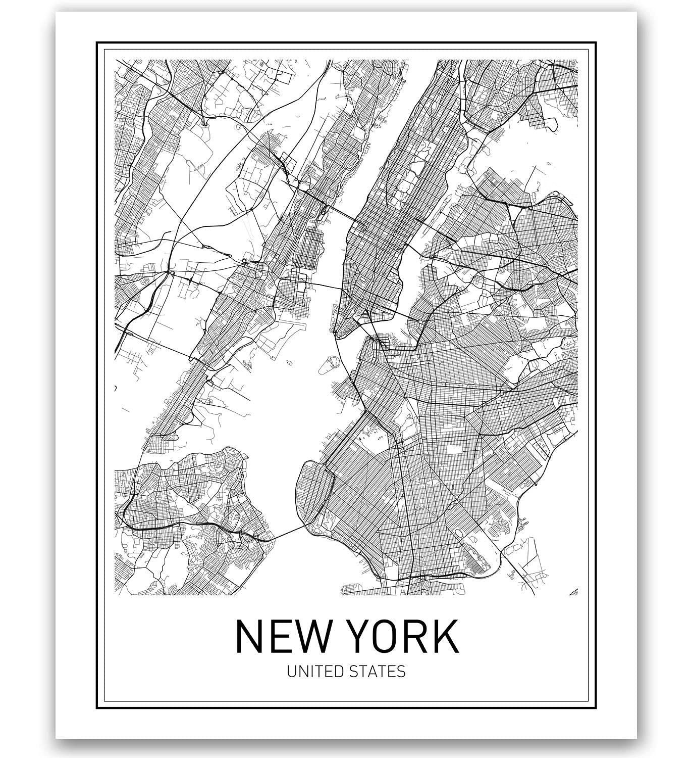 New York City Map Wallpapers Wallpaper Cave