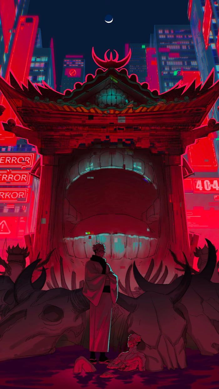 Sukuna Domain Expansion Wallpapers Wallpaper Cave