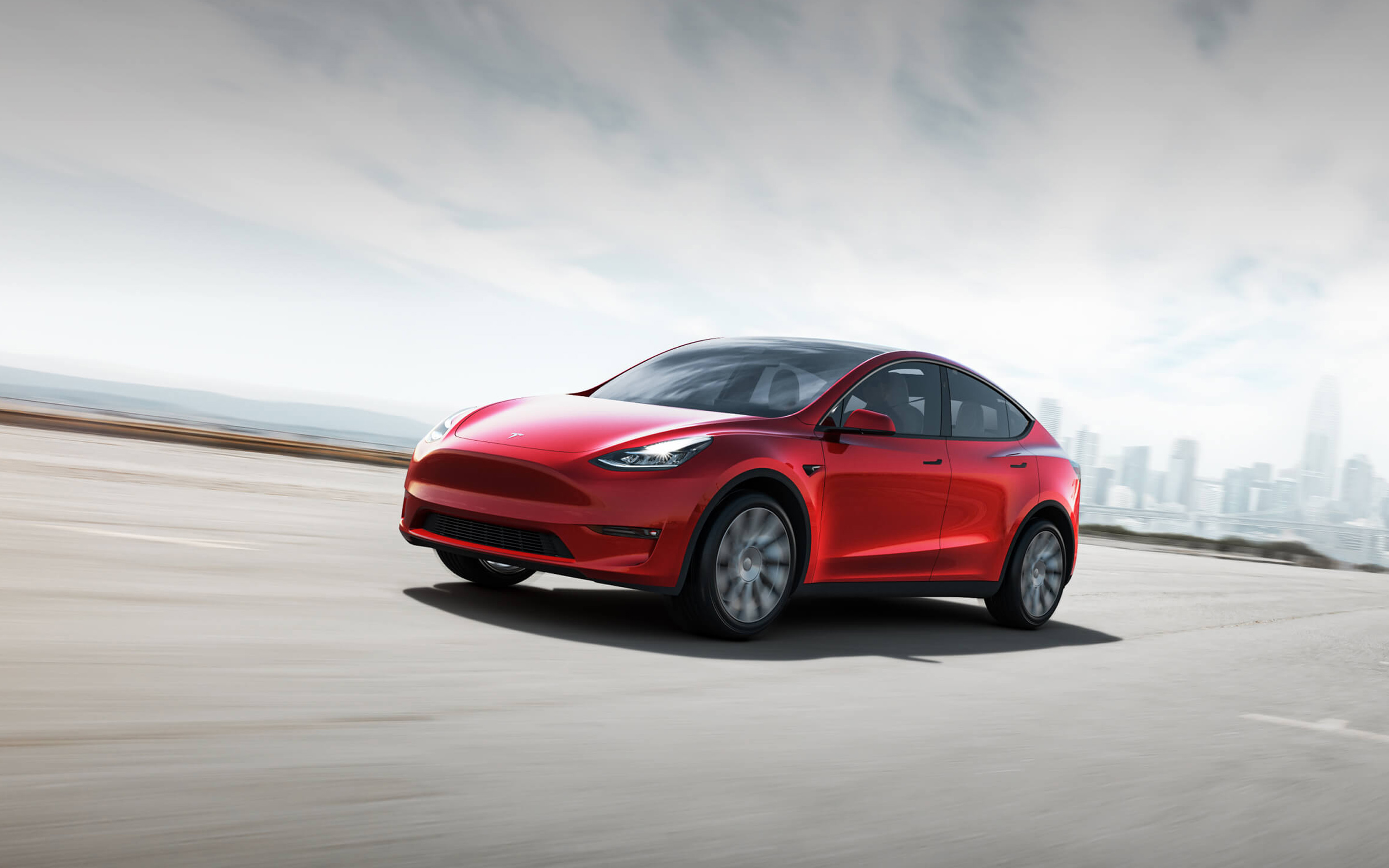 Tesla Model Y Background