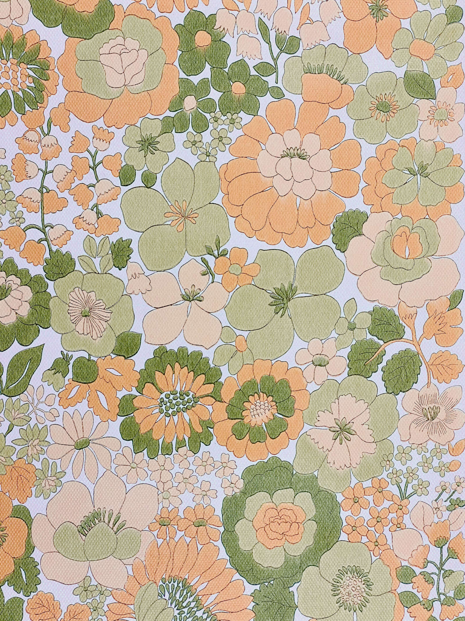 Green Orange Pattern Wallpapers Wallpaper Cave