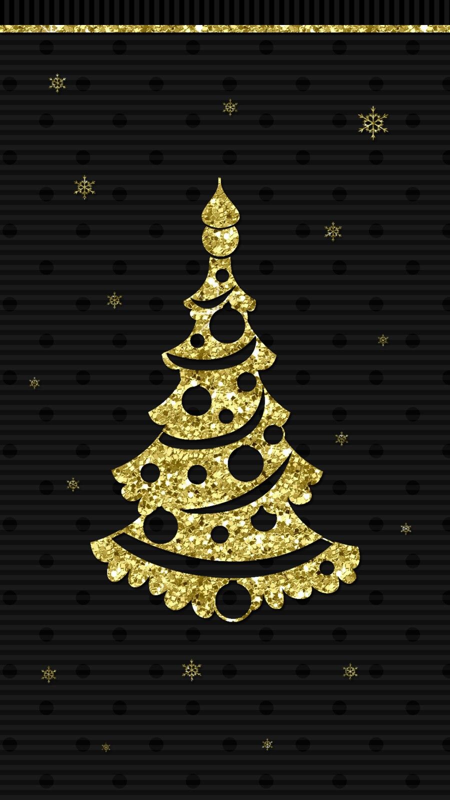 Black Gold Christmas Wallpapers Wallpaper Cave
