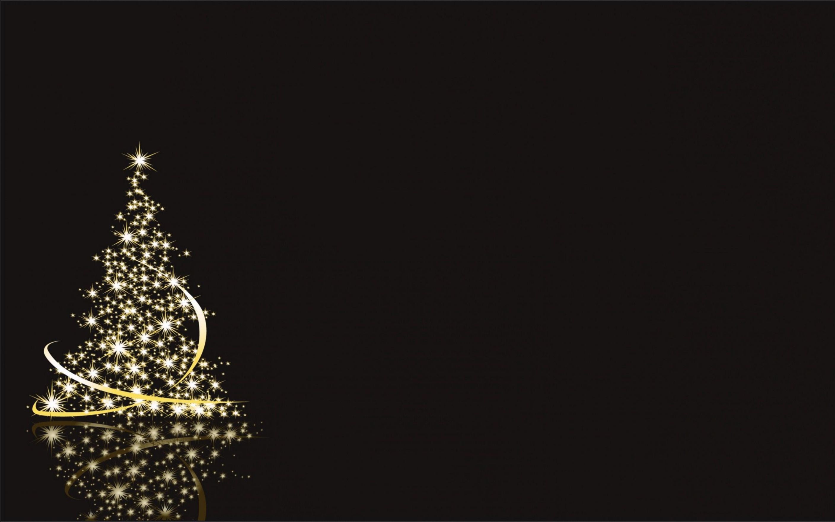 Black Gold Christmas Wallpapers Wallpaper Cave