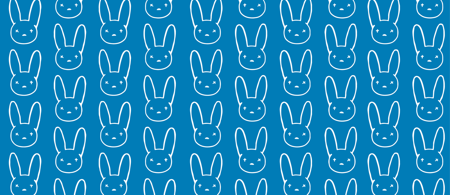 Bad Bunny Logo Wallpapers Wallpaper Cave