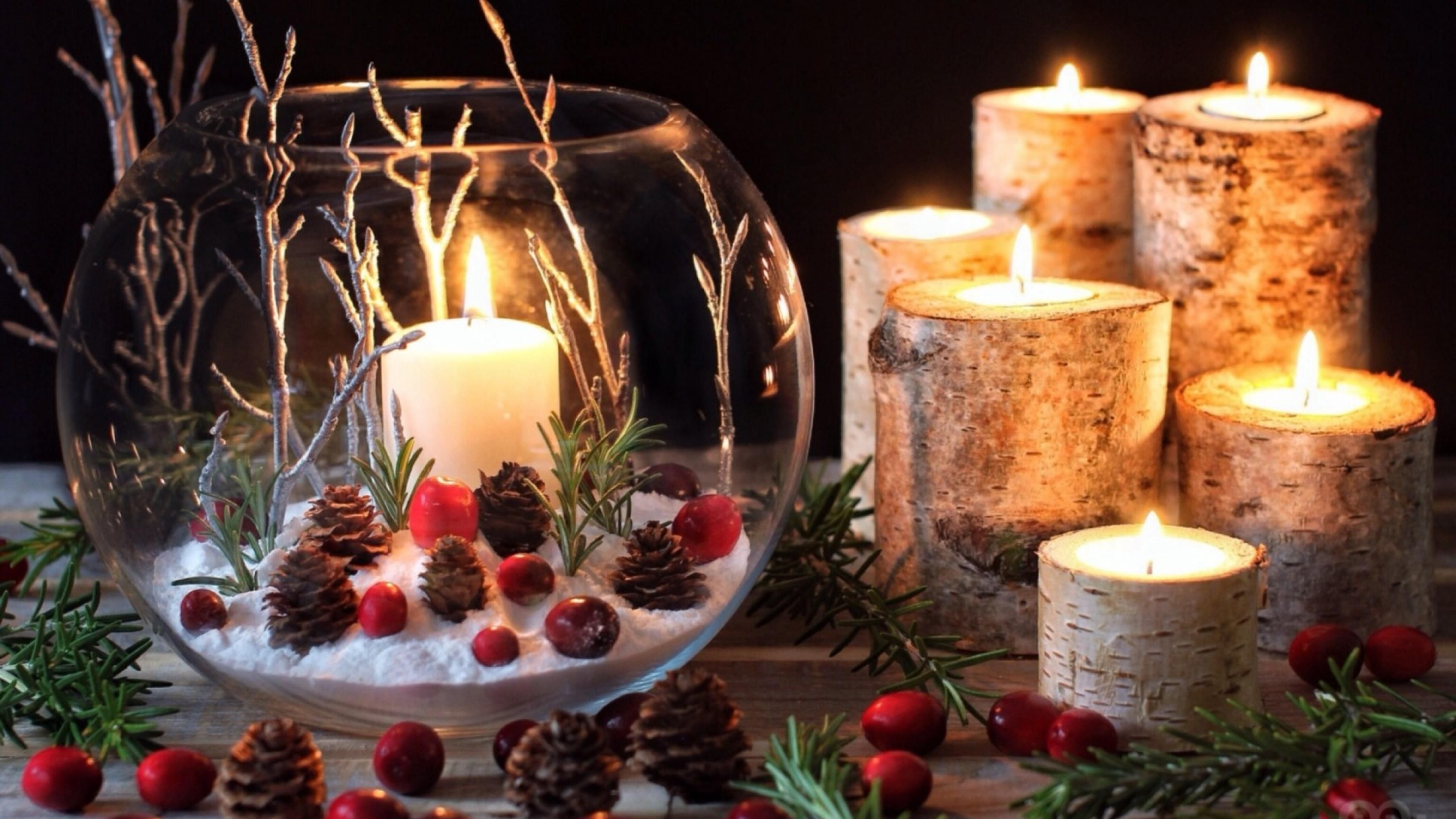Candle Winter Wallpapers Wallpaper Cave