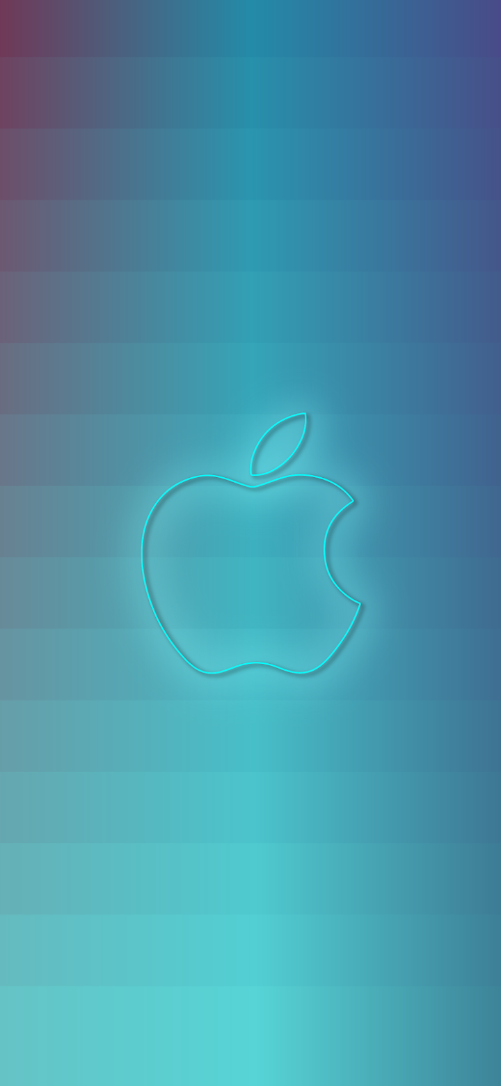 Neon Apple Wallpapers Wallpaper Cave