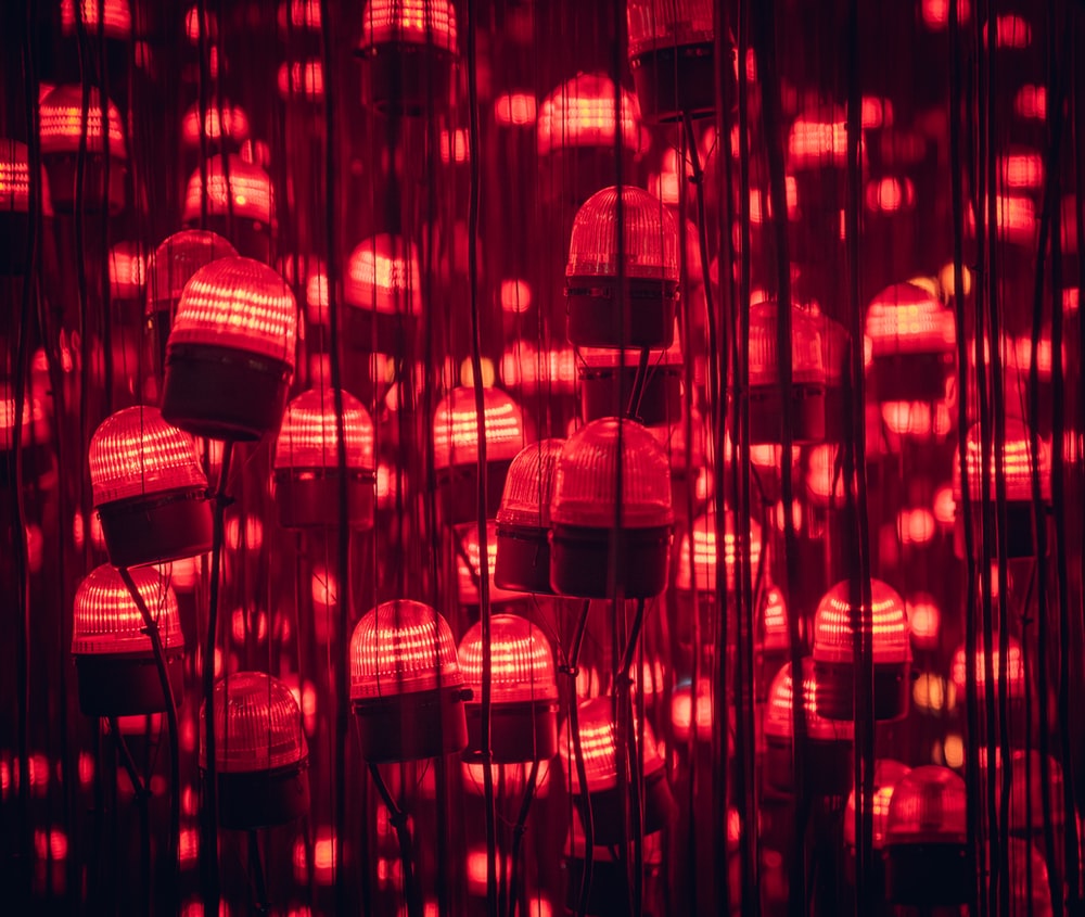 Red Led Lights Wallpapers Wallpaper Cave
