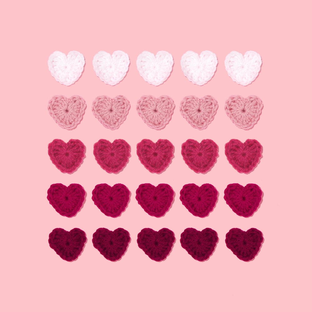Pink Heart Aesthetic Wallpapers Wallpaper Cave