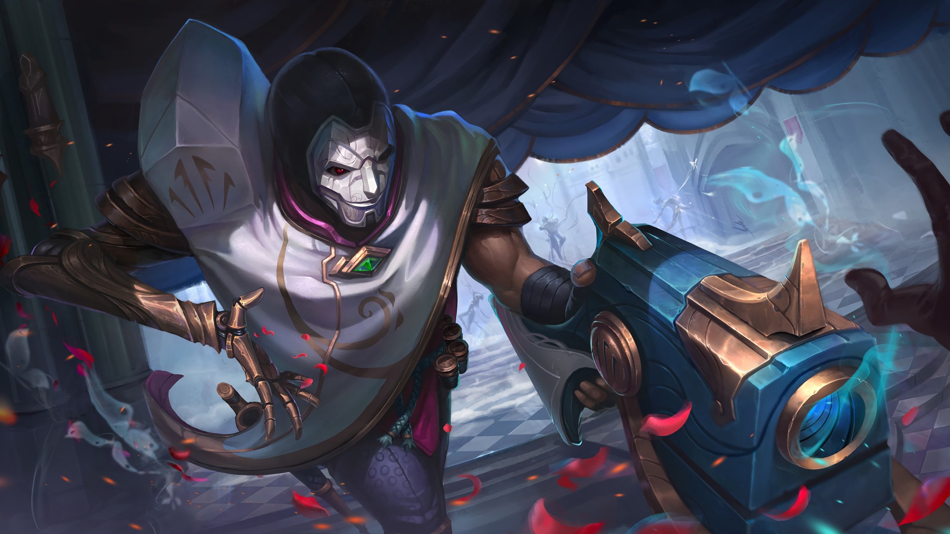 Jhin LoL Wallpapers Wallpaper Cave